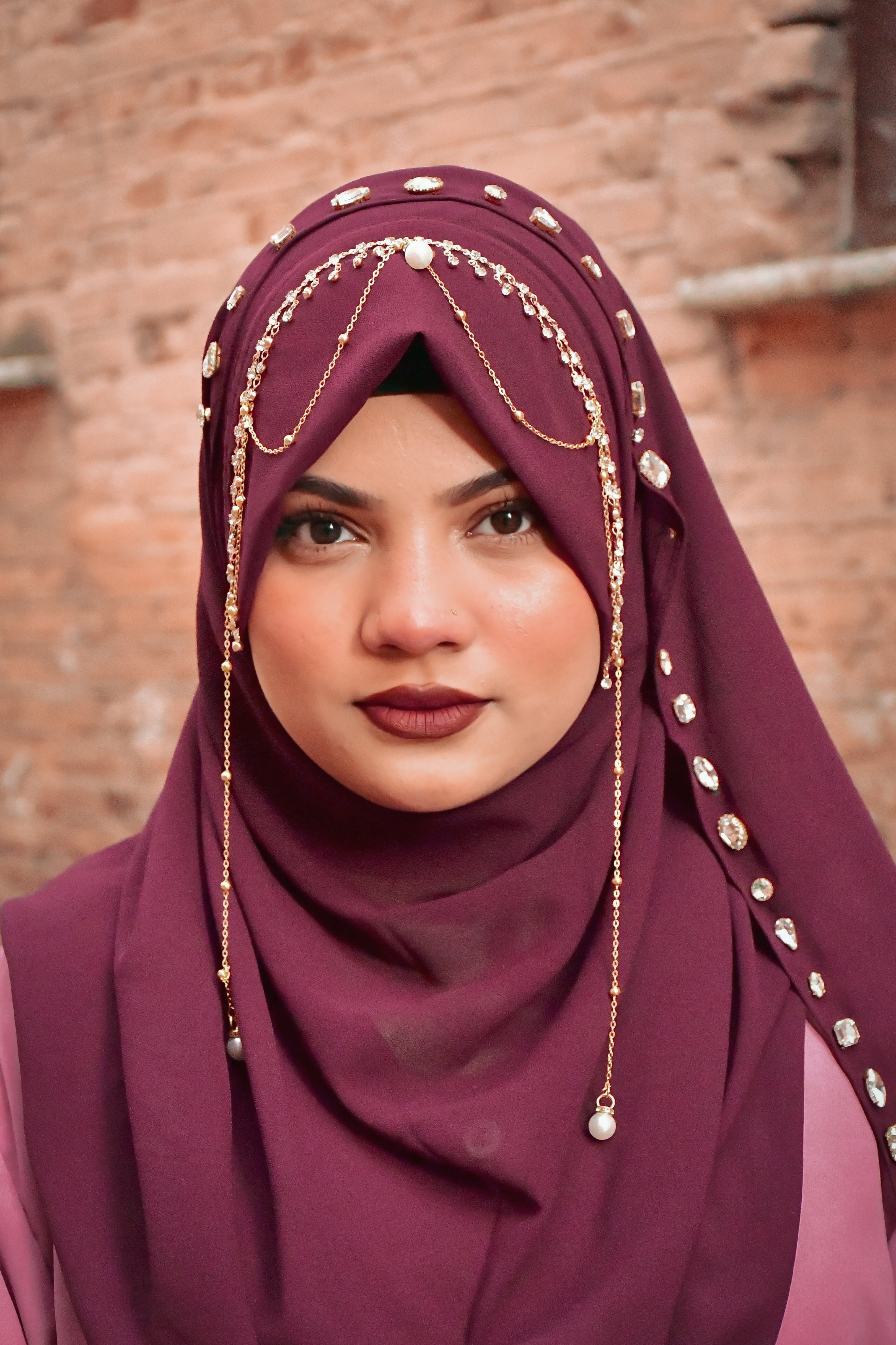 Instant Ready To Wear/ Makhni Style Luxury Premium Handwork Hijab shop now