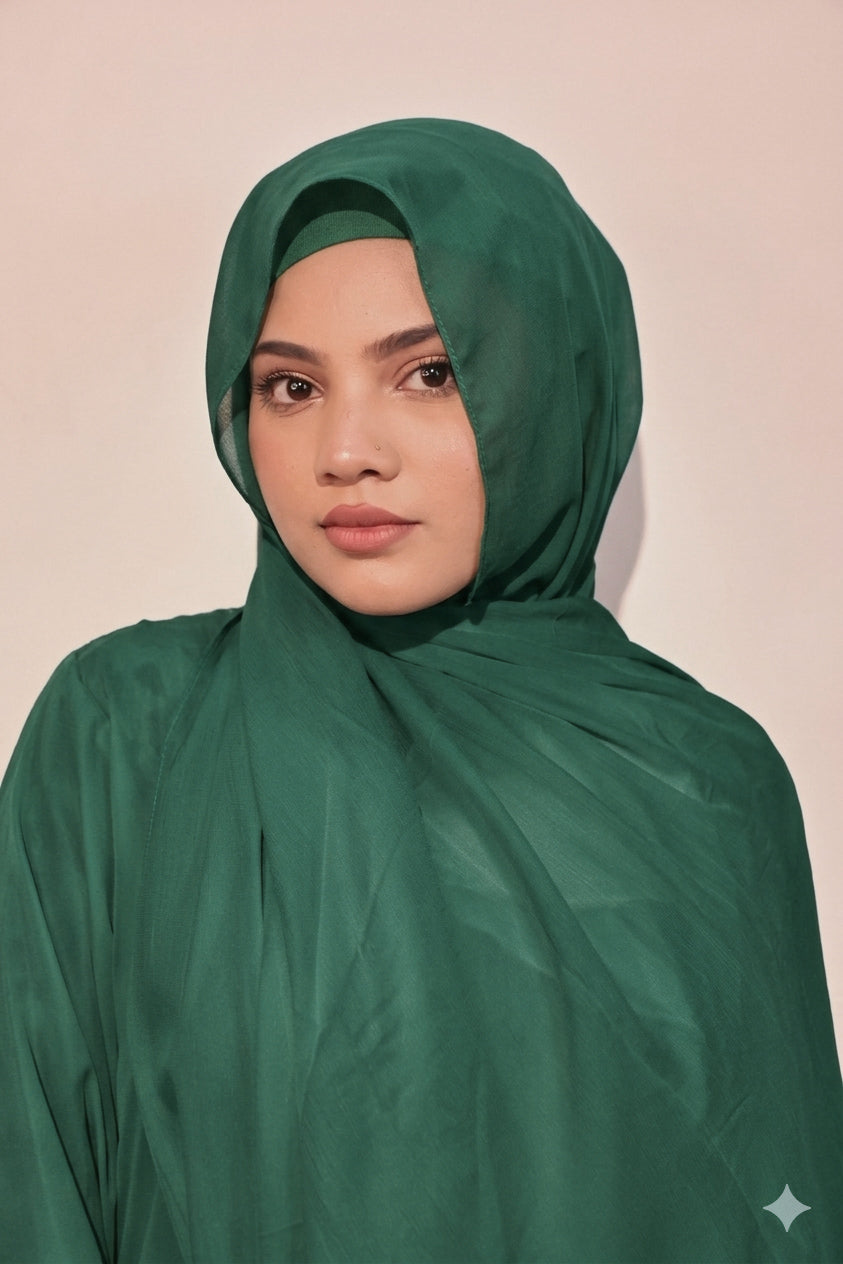 Lightweight Modal Cotton Hijabs – Breathable 2 Meter & Non-Sheer