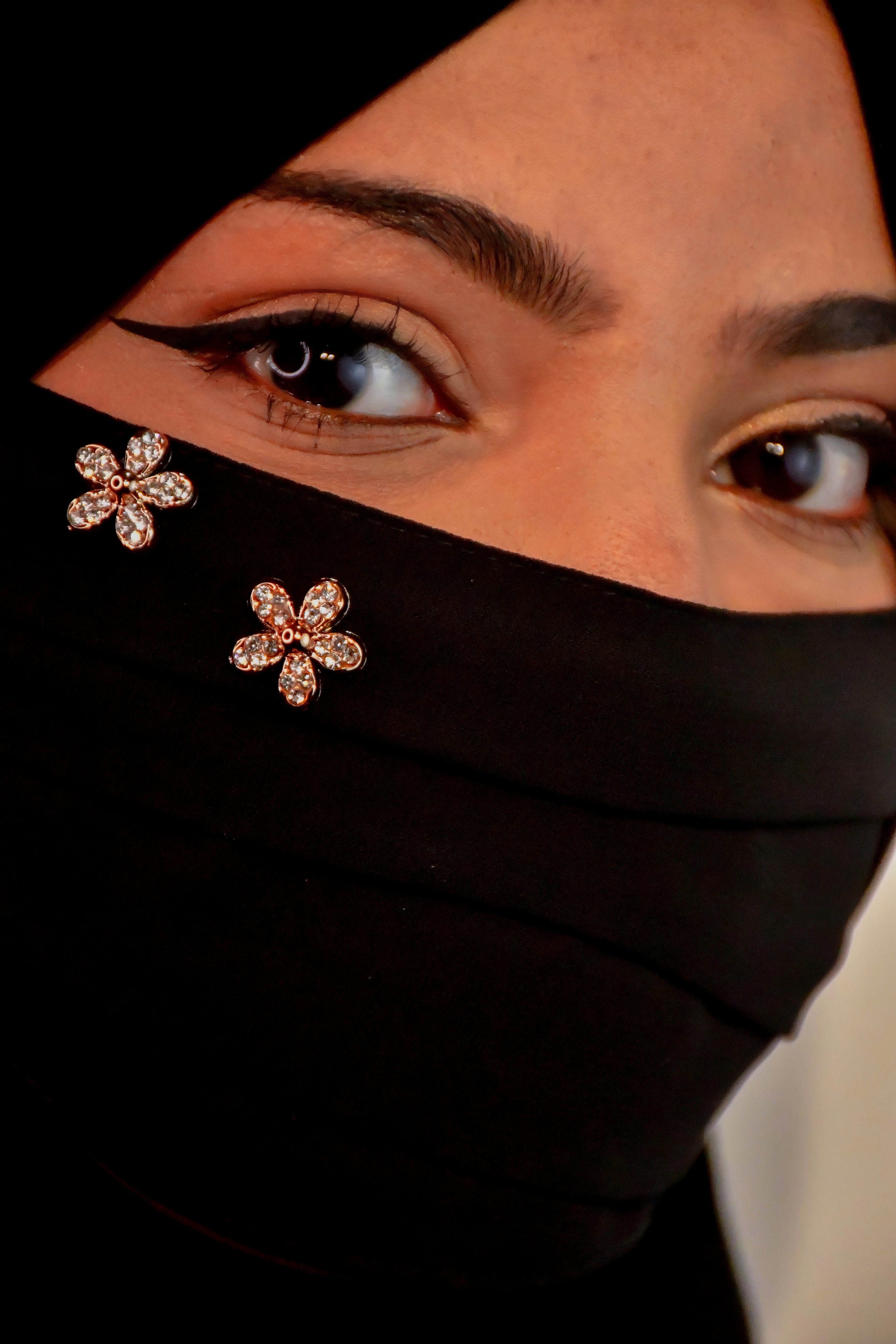 Twin Flower Premium Hijab Friendly Mask