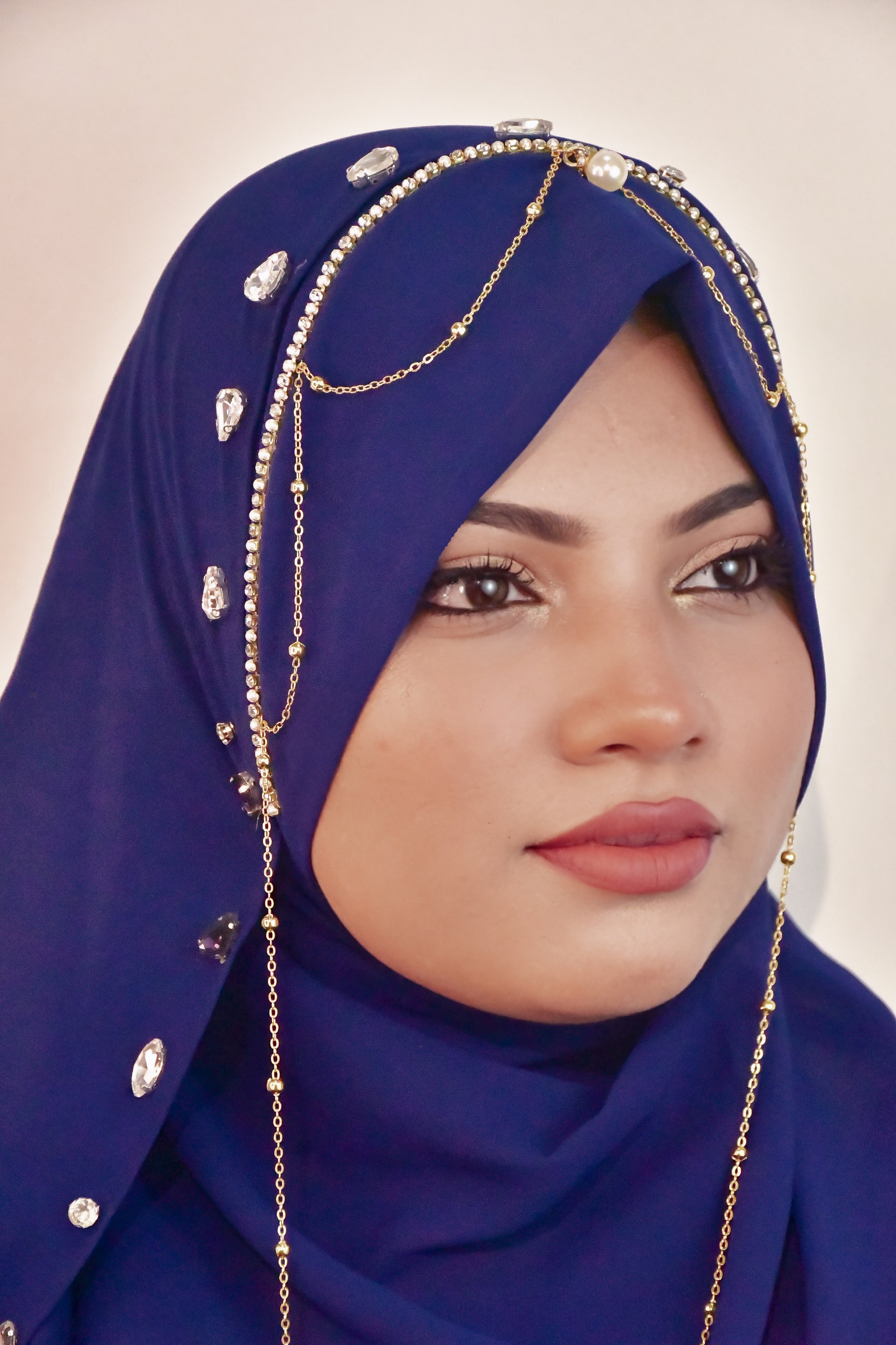 JHOOMAR LITE- INSTANT READY TO WEAR MAKHNI STYLE HIJAB