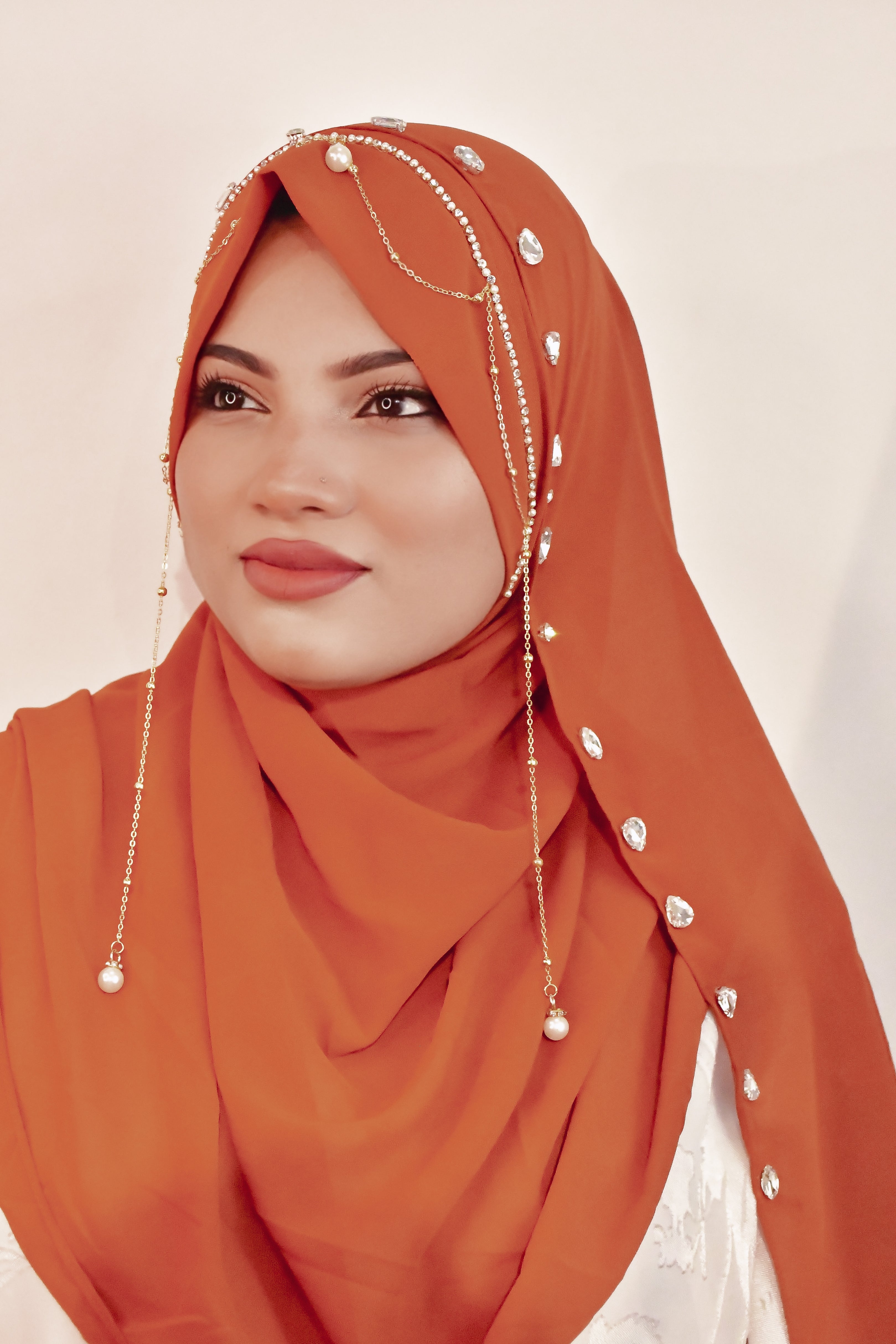 JHOOMAR LITE- INSTANT READY TO WEAR MAKHNI STYLE HIJAB