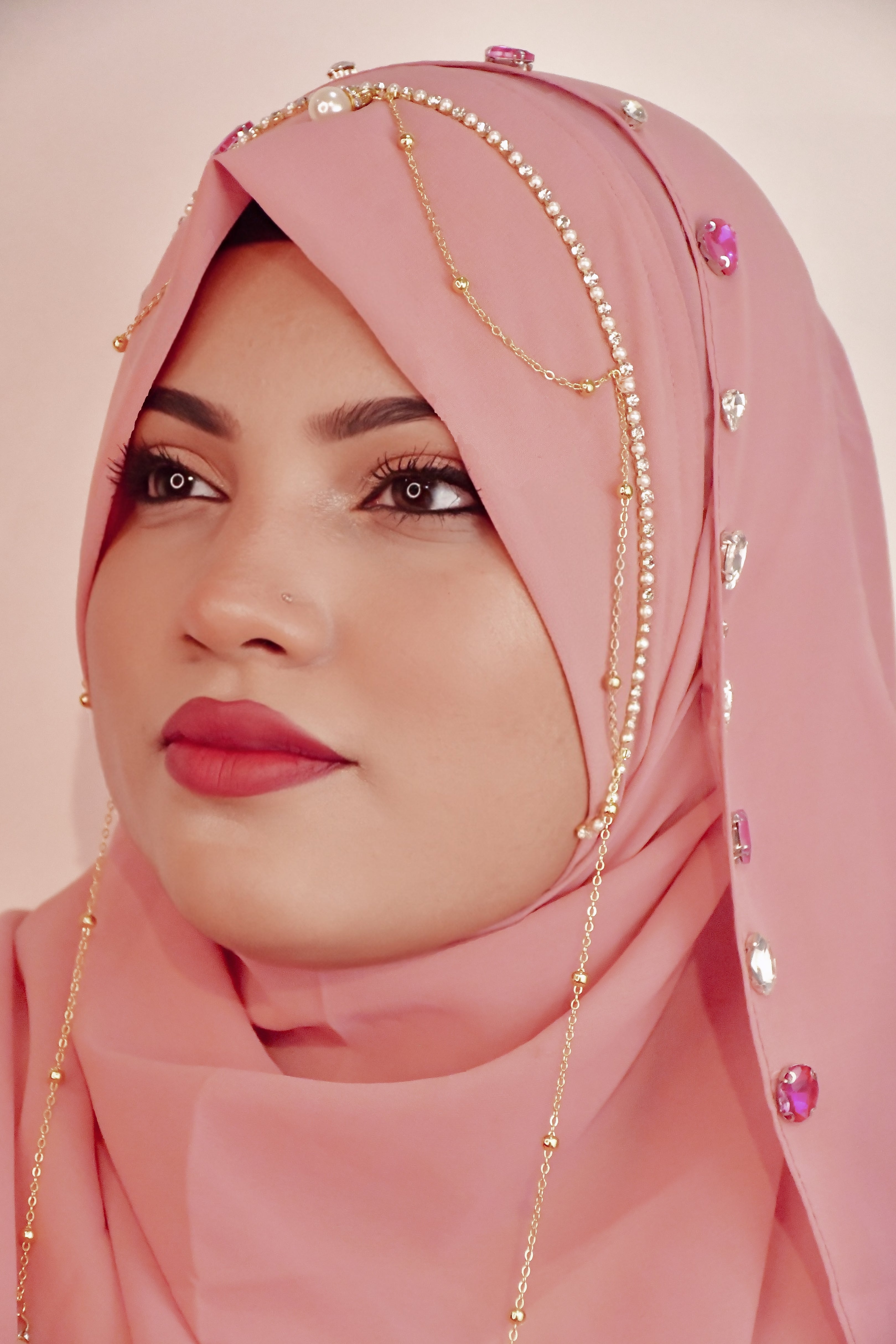 JHOOMAR LITE- INSTANT READY TO WEAR MAKHNI STYLE HIJAB