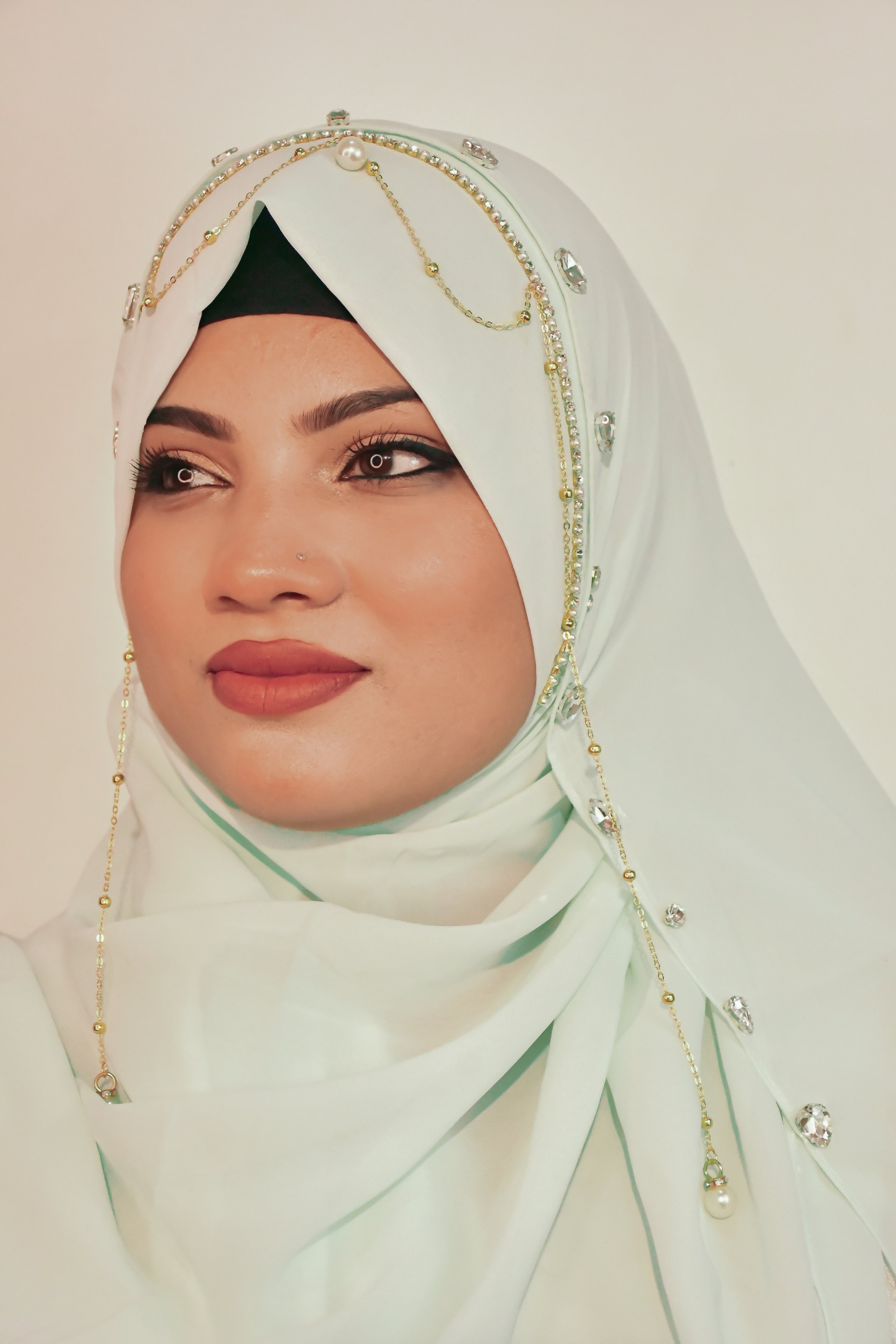 JHOOMAR LITE- INSTANT READY TO WEAR MAKHNI STYLE HIJAB