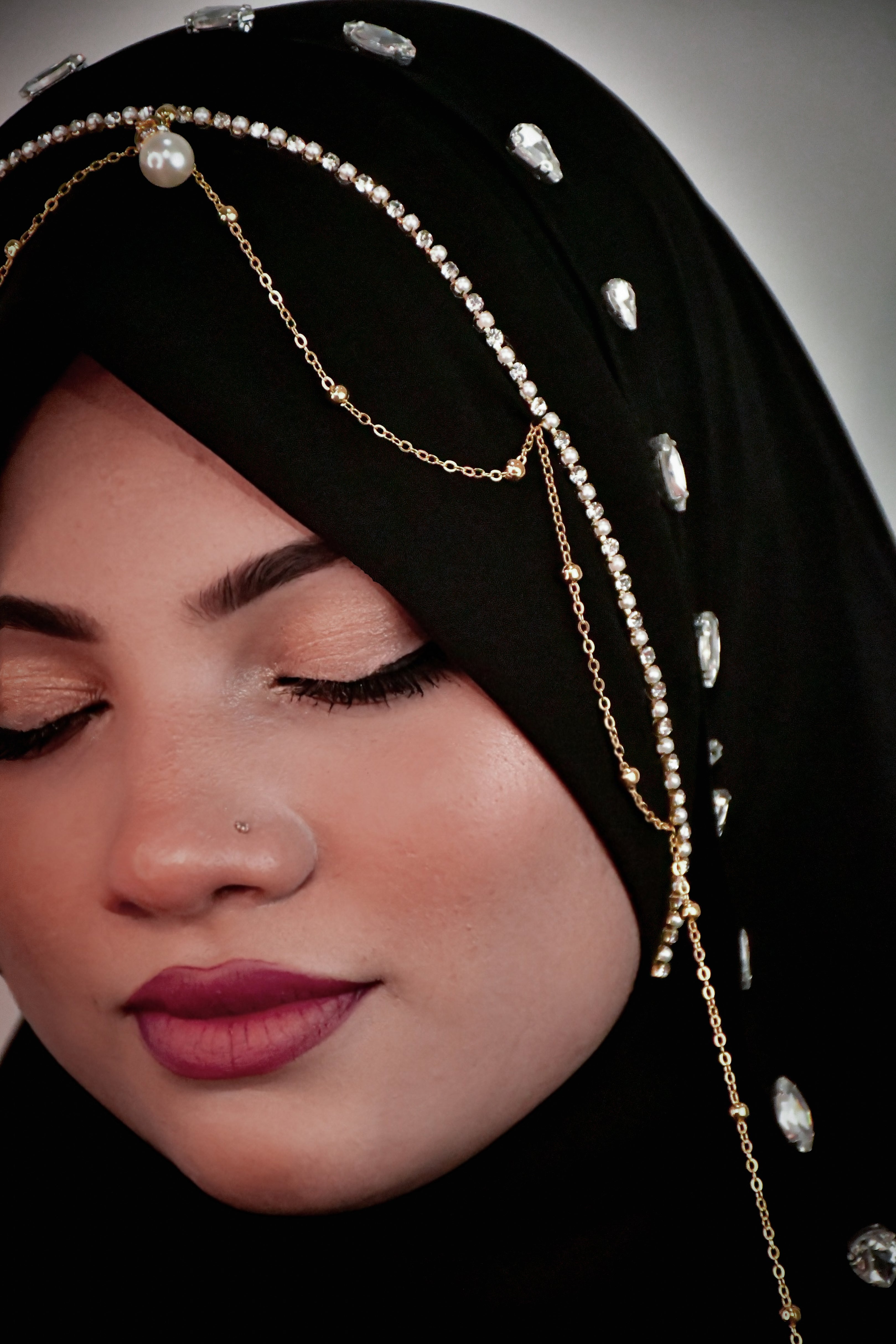 JHOOMAR LITE- INSTANT READY TO WEAR MAKHNI STYLE HIJAB