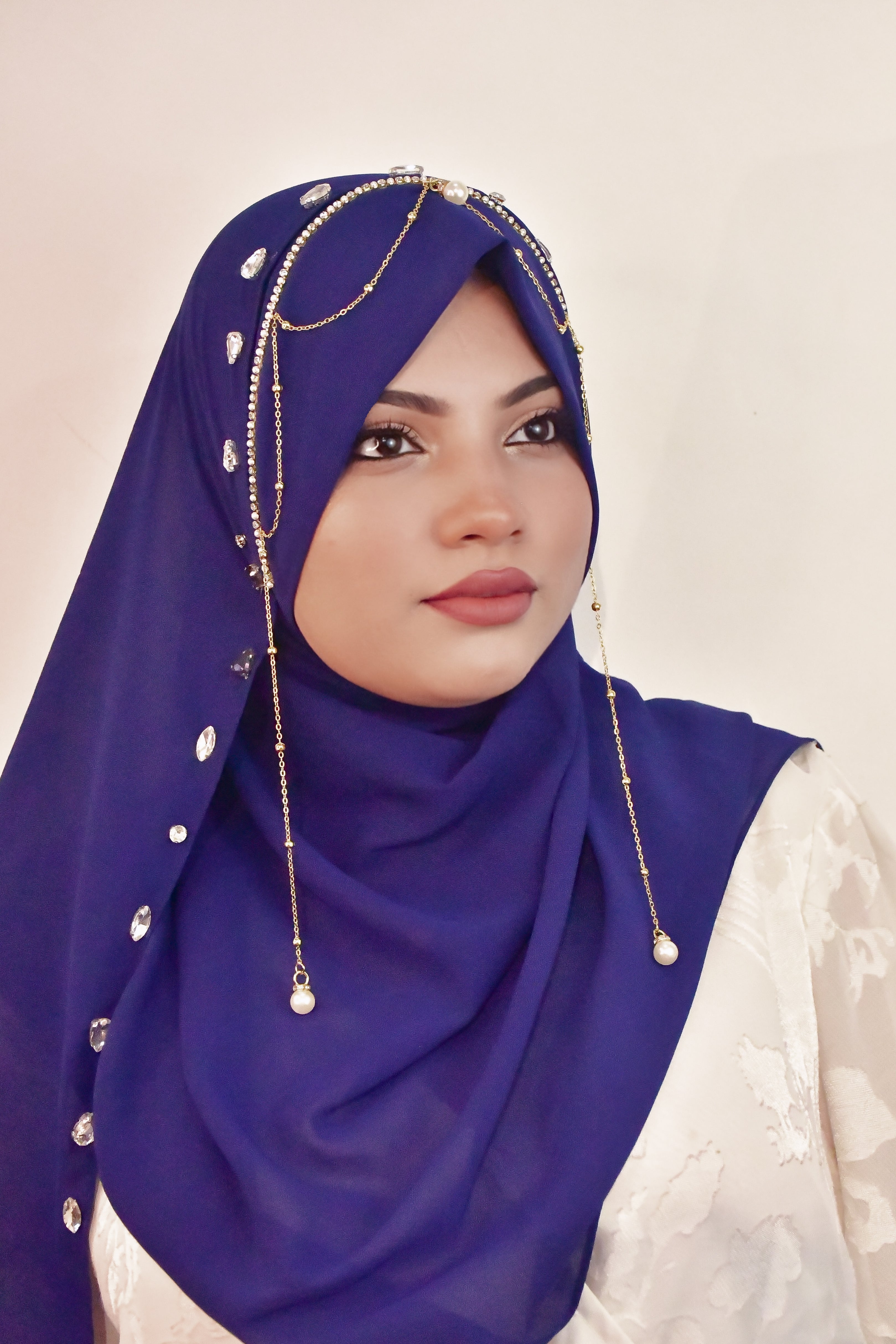 JHOOMAR LITE- INSTANT READY TO WEAR MAKHNI STYLE HIJAB