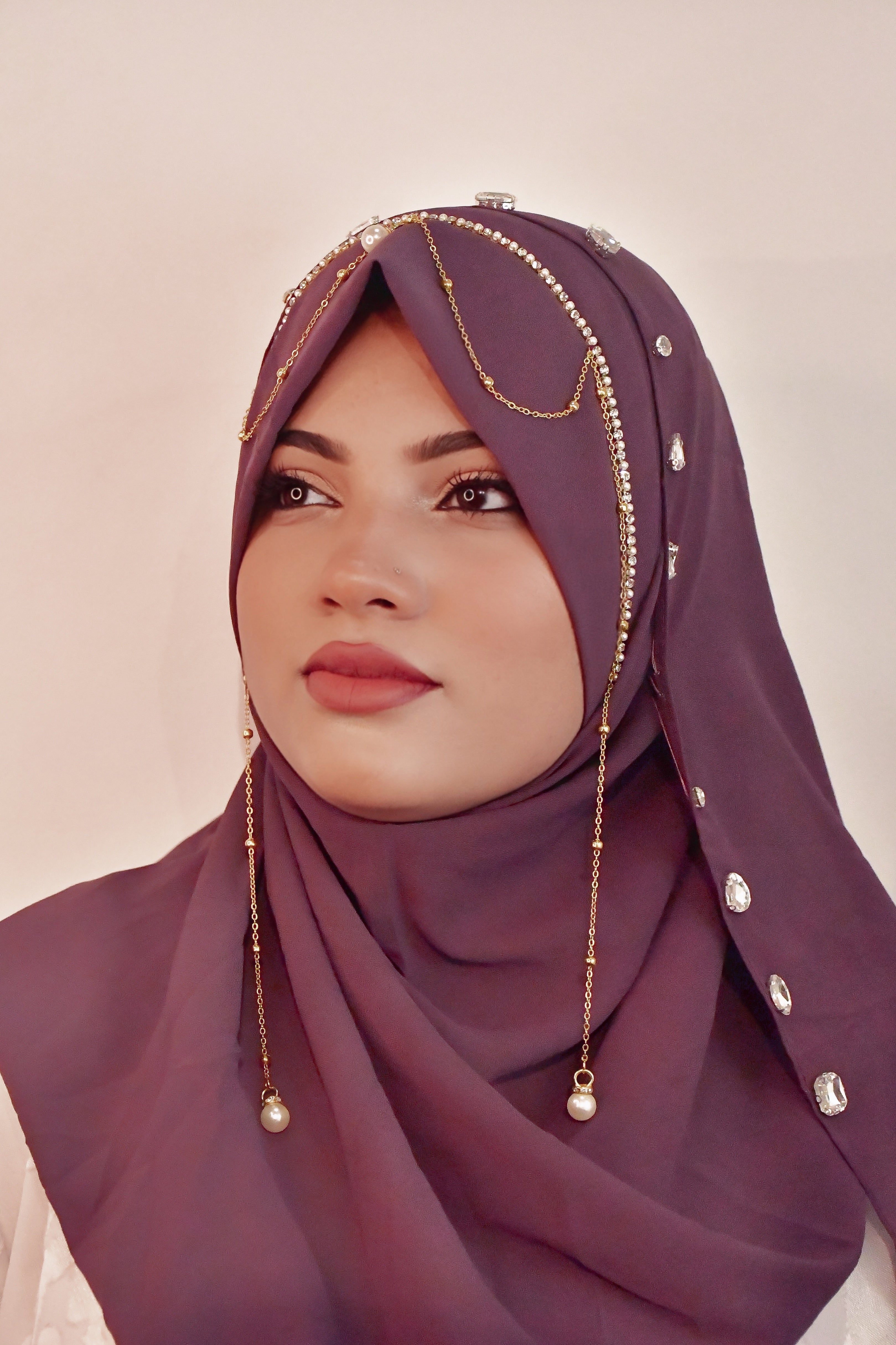 JHOOMAR LITE- INSTANT READY TO WEAR MAKHNI STYLE HIJAB