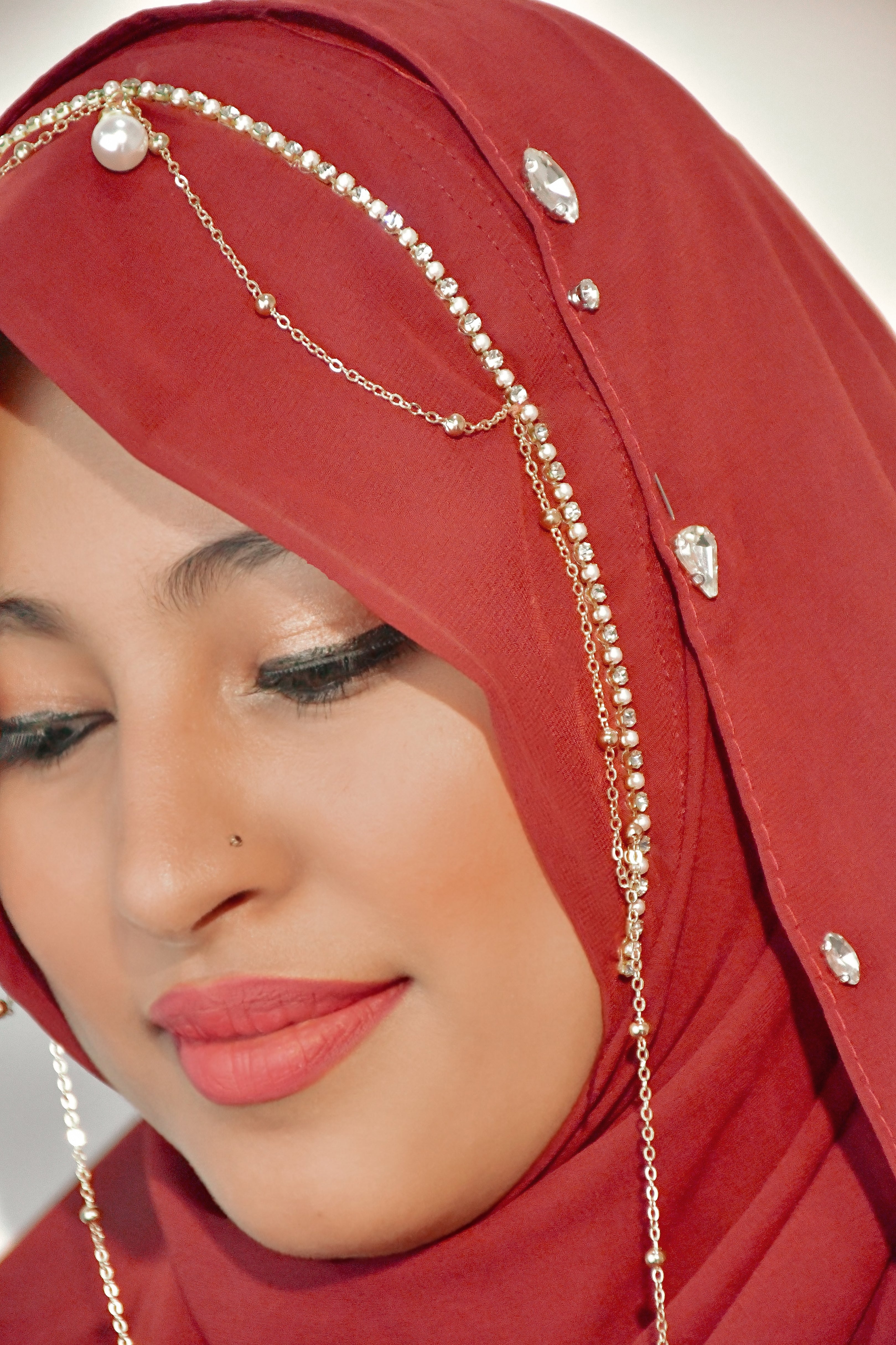 JHOOMAR LITE- INSTANT READY TO WEAR MAKHNI STYLE HIJAB