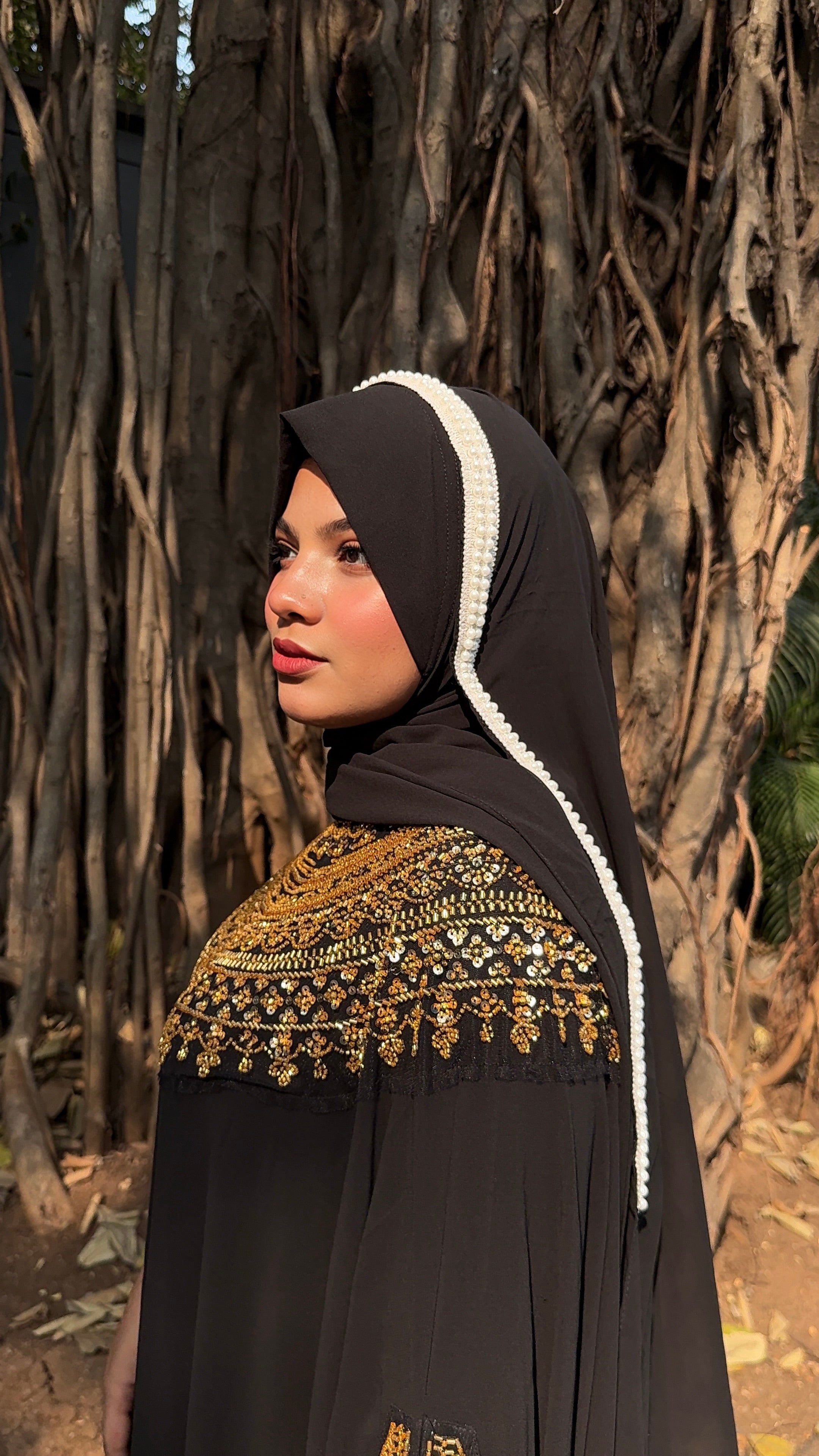Instant - Daily Wear Ready To Wear/ Makhni Style Crochet Lace Hijab