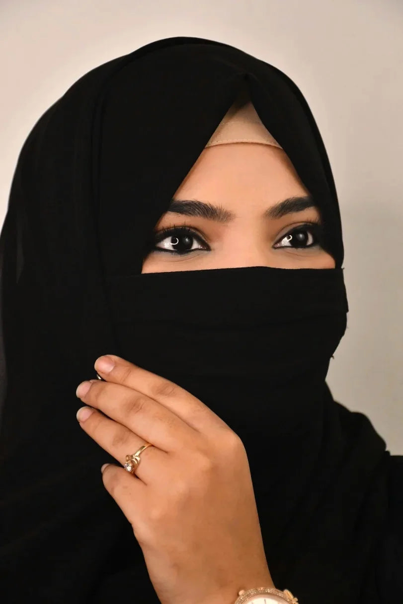 Plain Daily Wear Hijab Friendly Mask