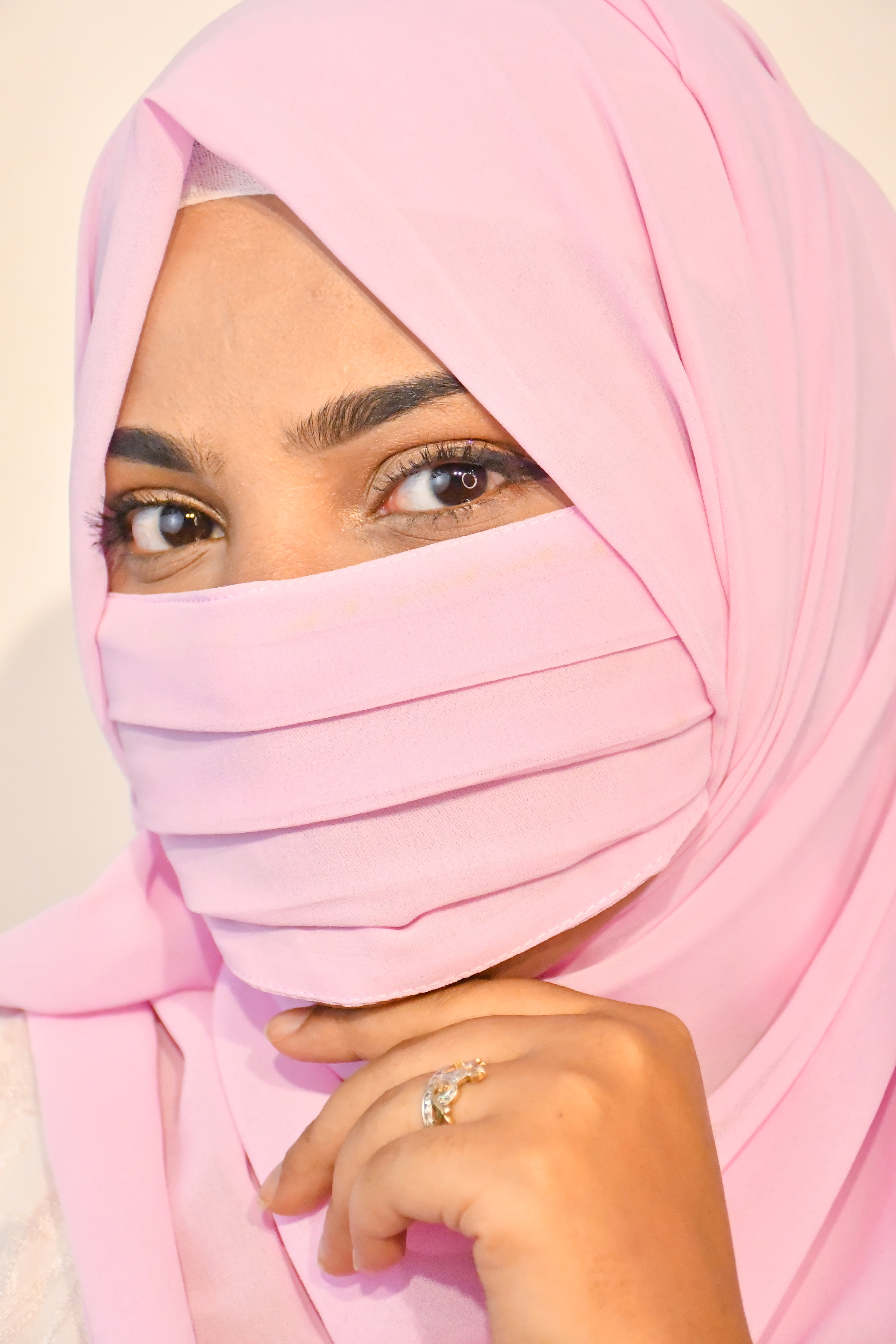Plain Premium Hijab Friendly Mask