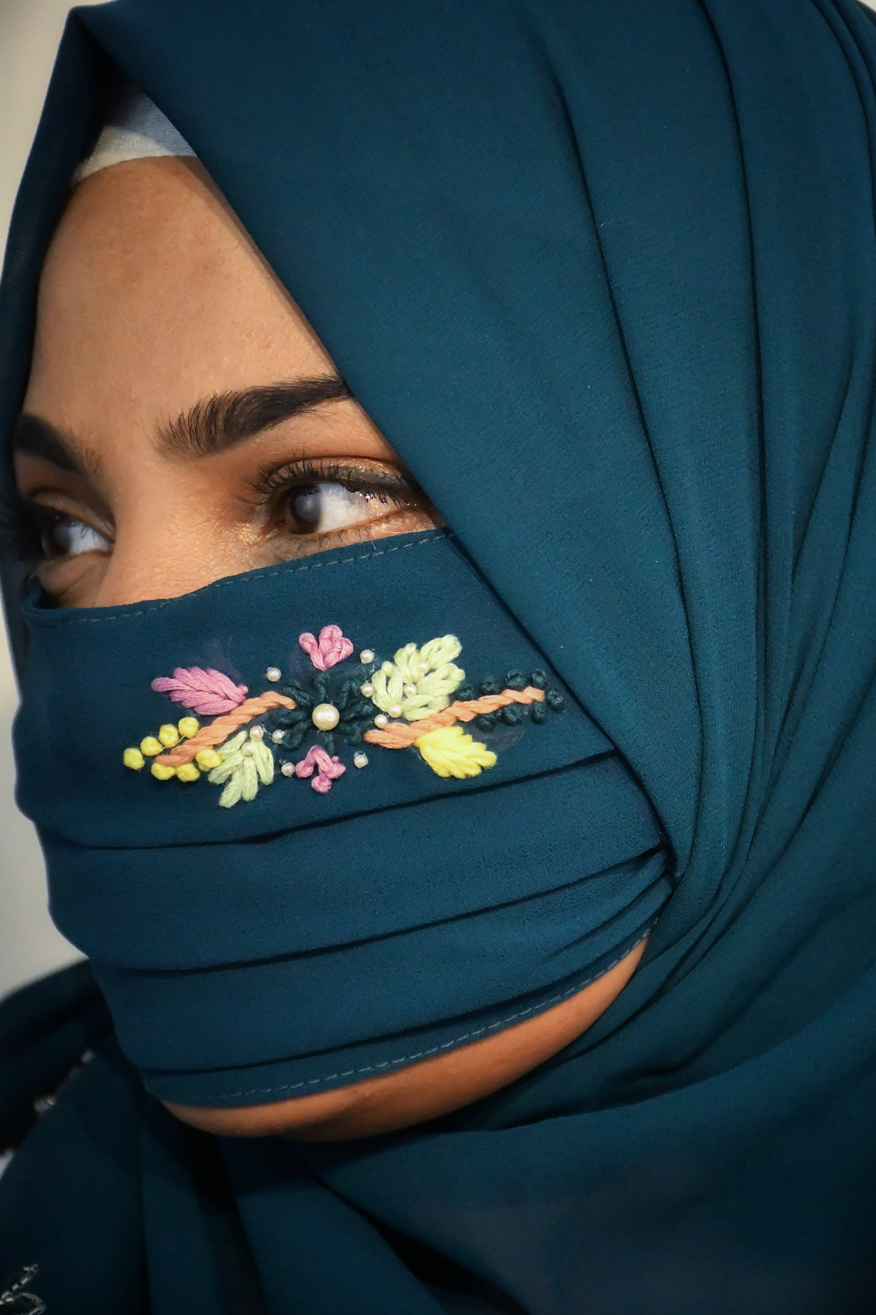 Handwork Premium Hijab Friendly Mask