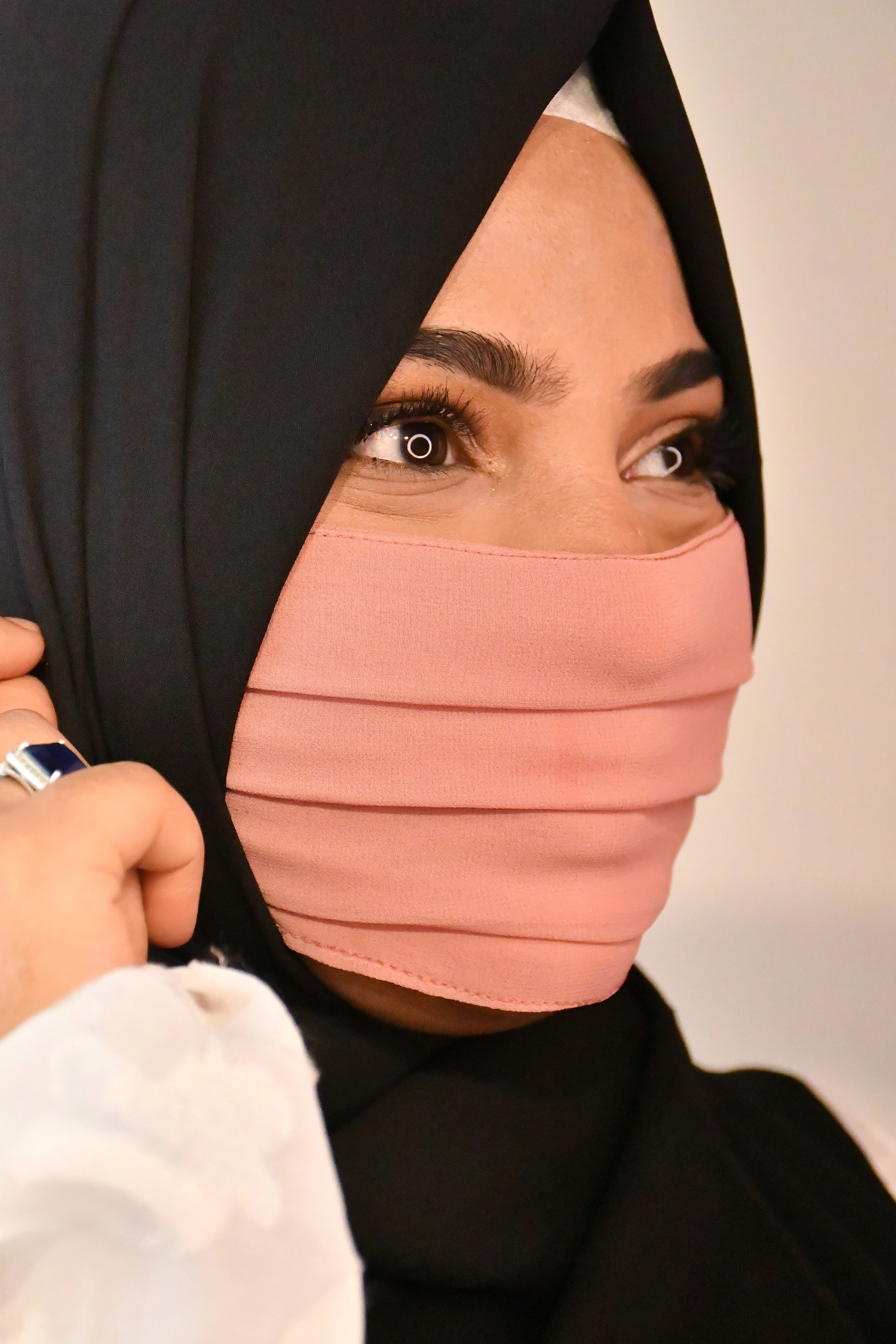 Plain Premium Hijab Friendly Mask