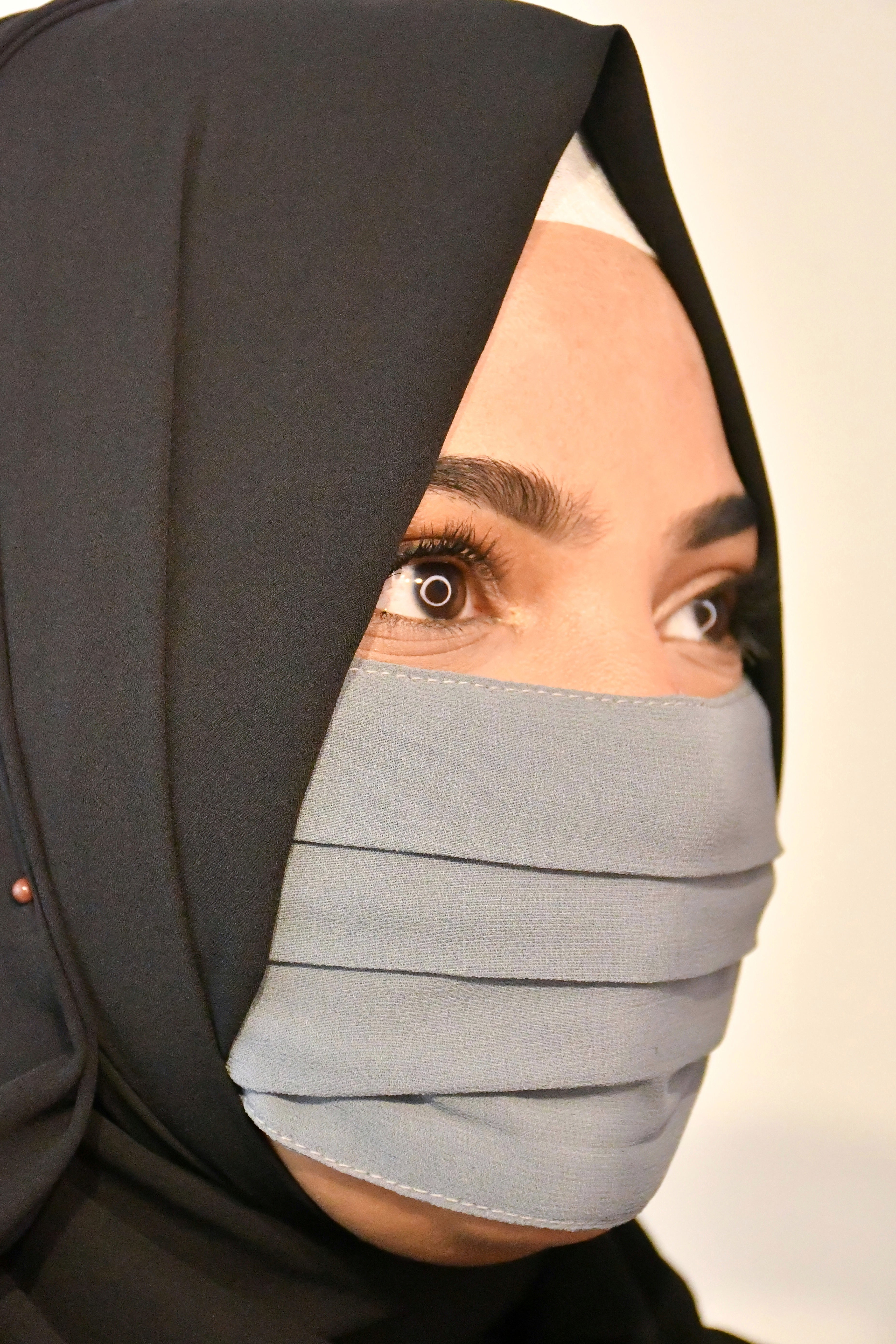 Plain Premium Hijab Friendly Mask