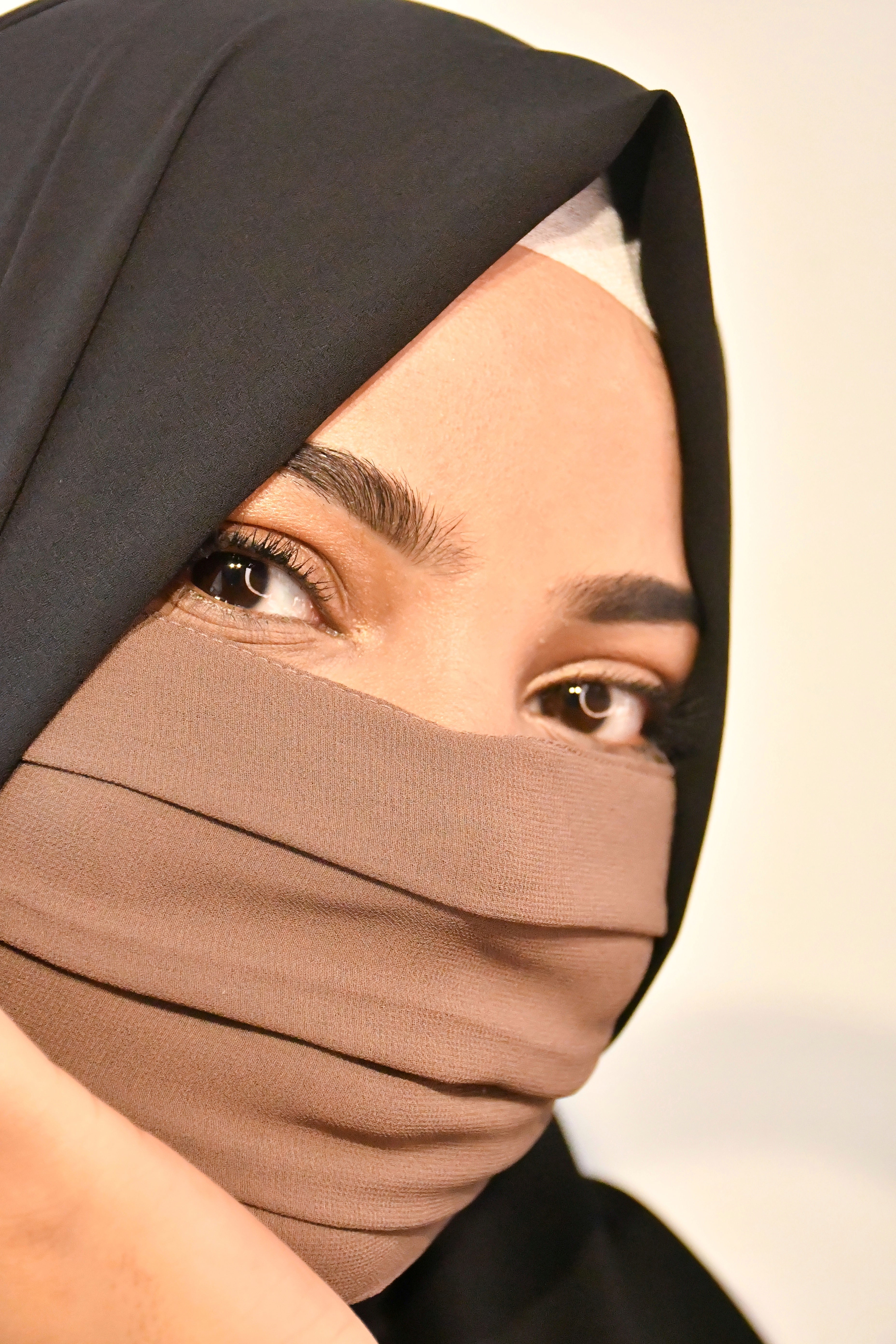 Plain Premium Hijab Friendly Mask