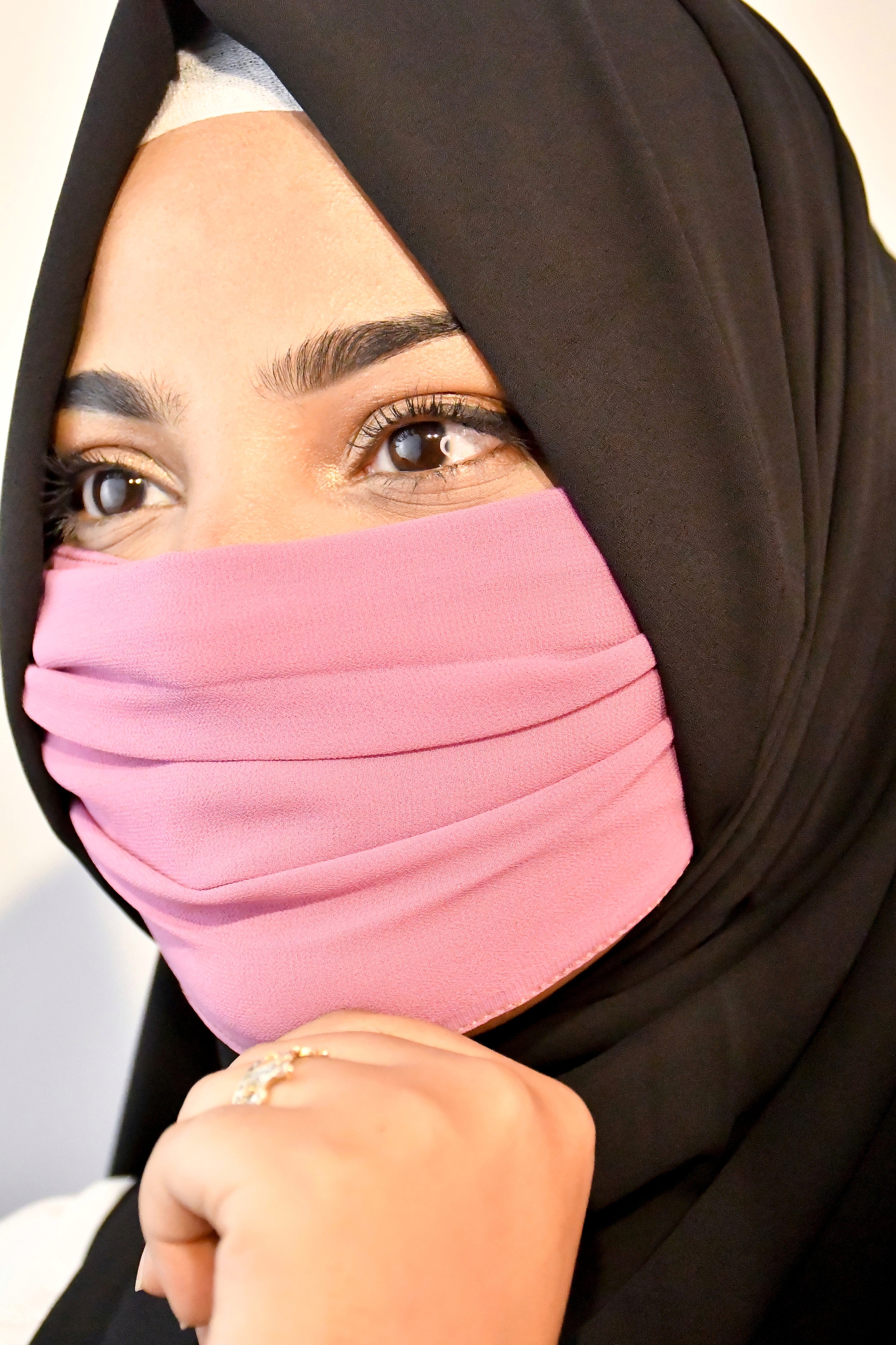 Plain Premium Hijab Friendly Mask