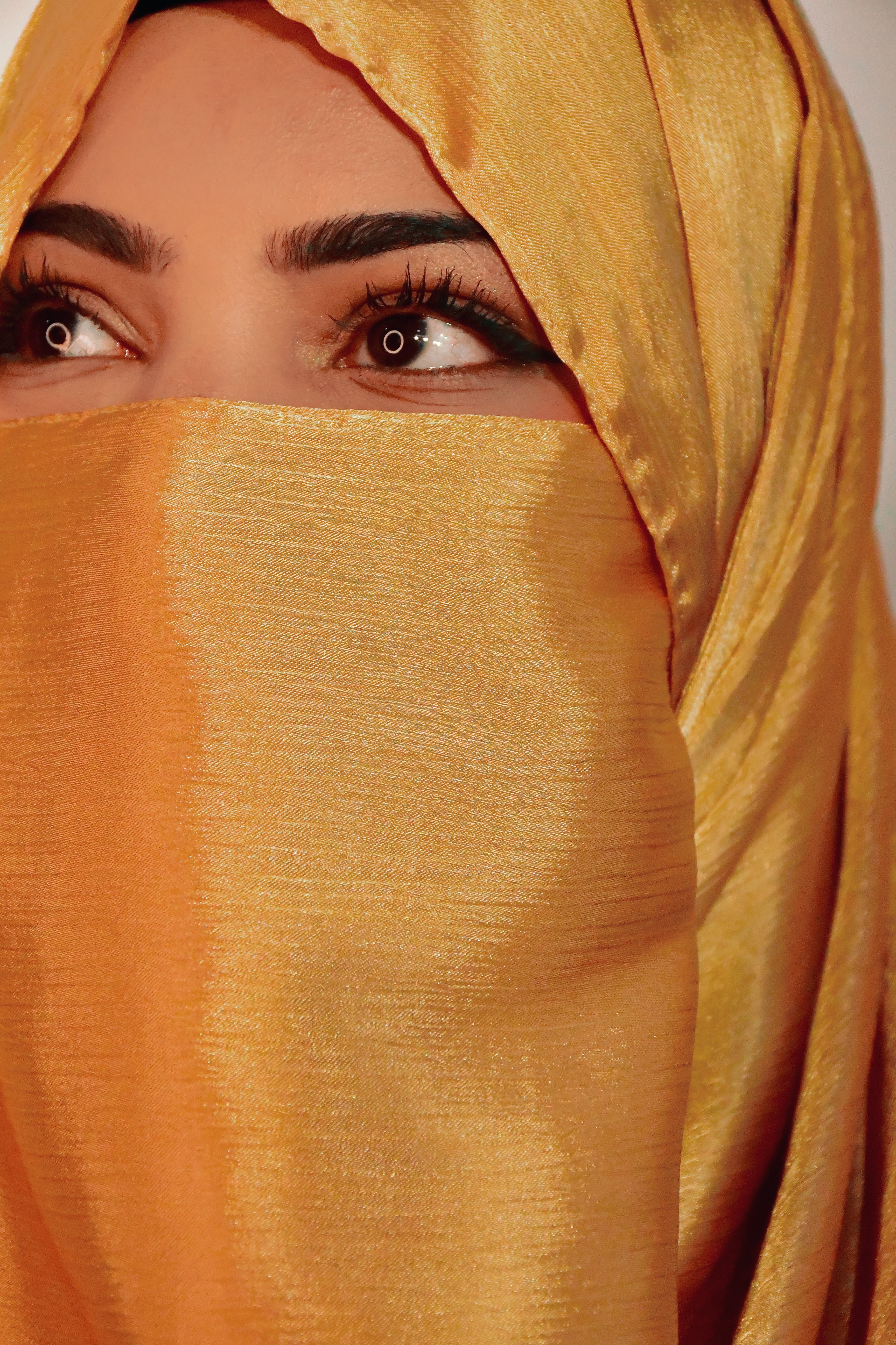 Premium Munna Satin Hijab And Niqab