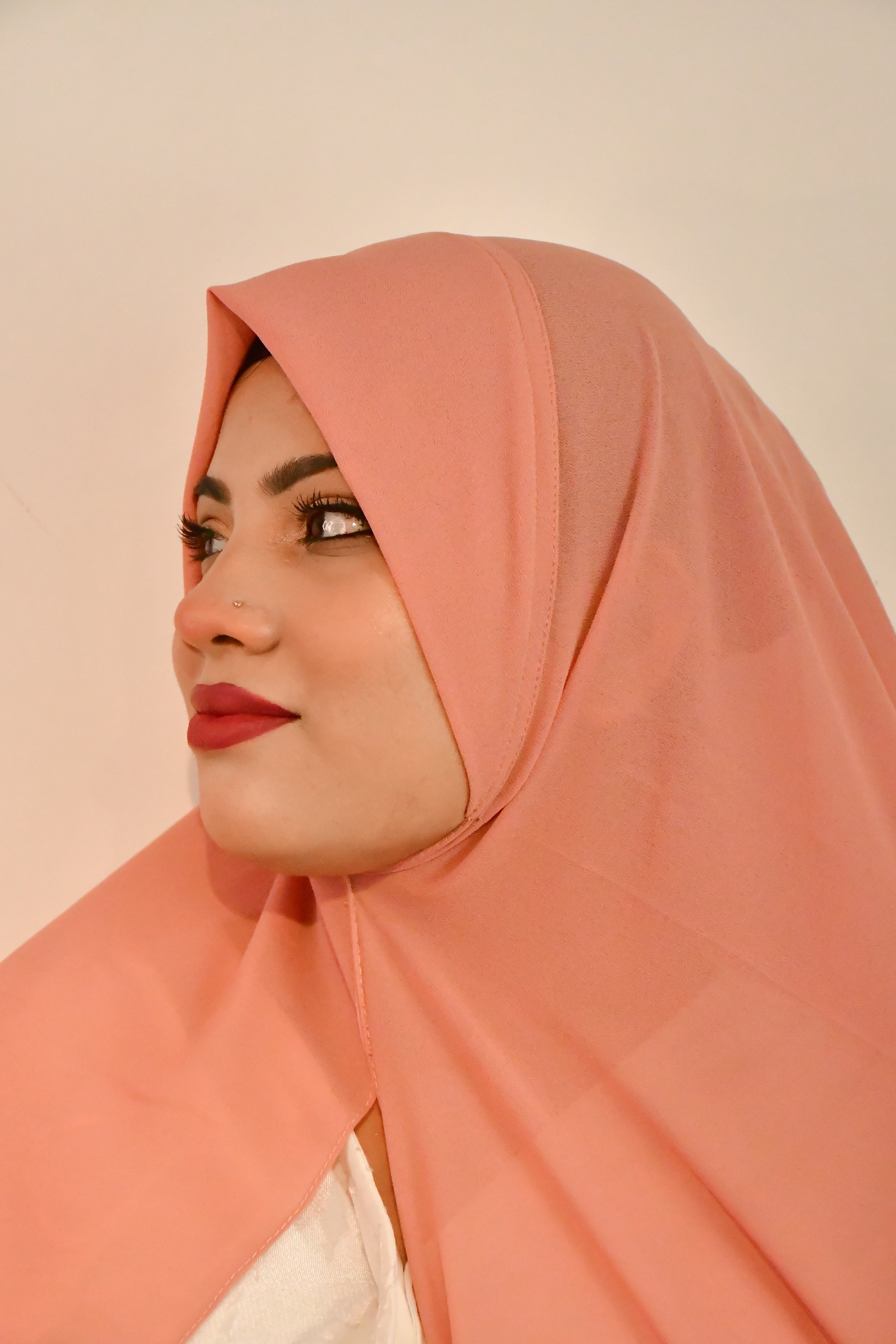 Diamond Brooch Instant Ready To Wear Makhni Style Hijab