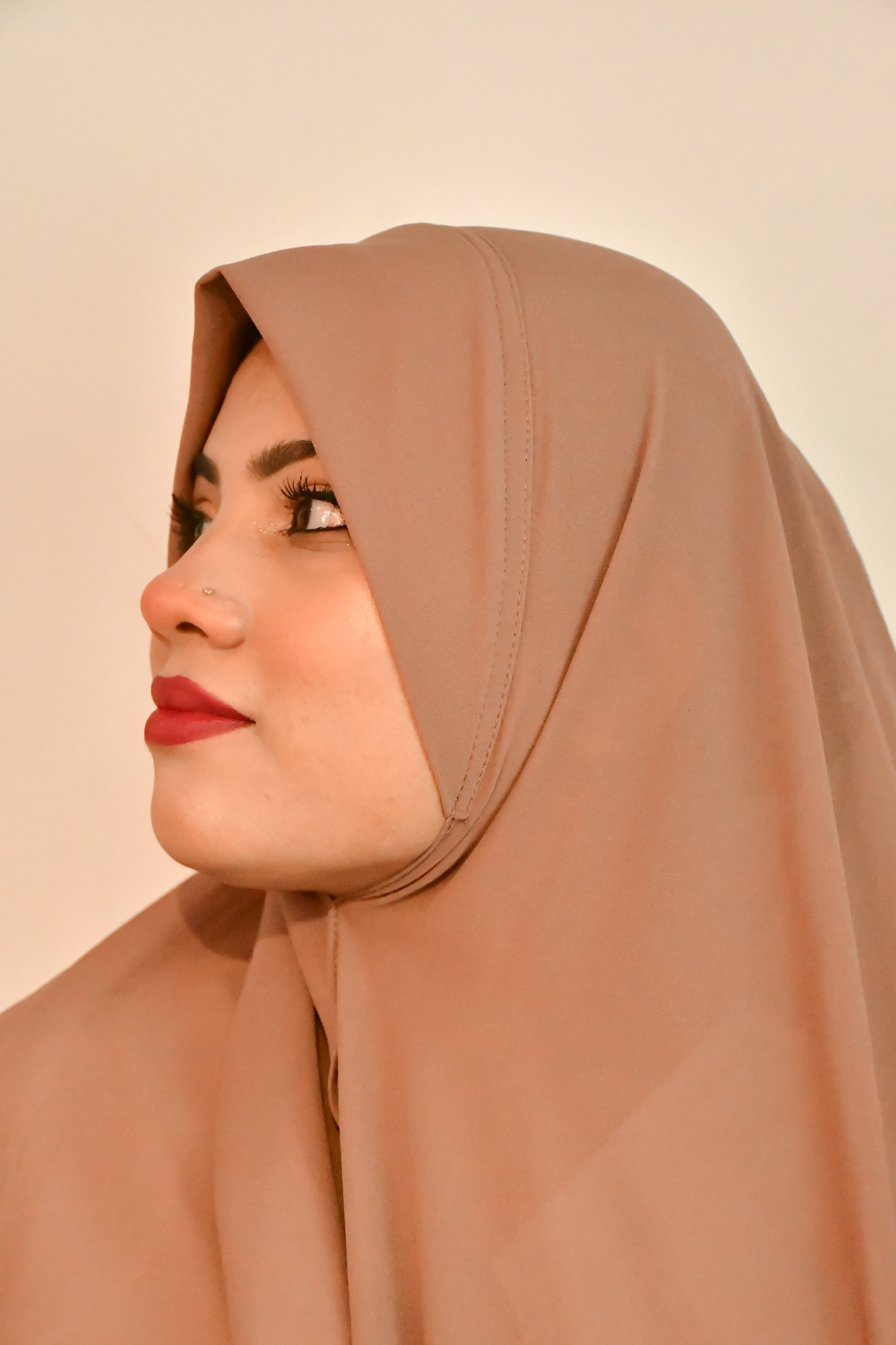 Diamond Brooch Instant Ready To Wear Makhni Style Hijab