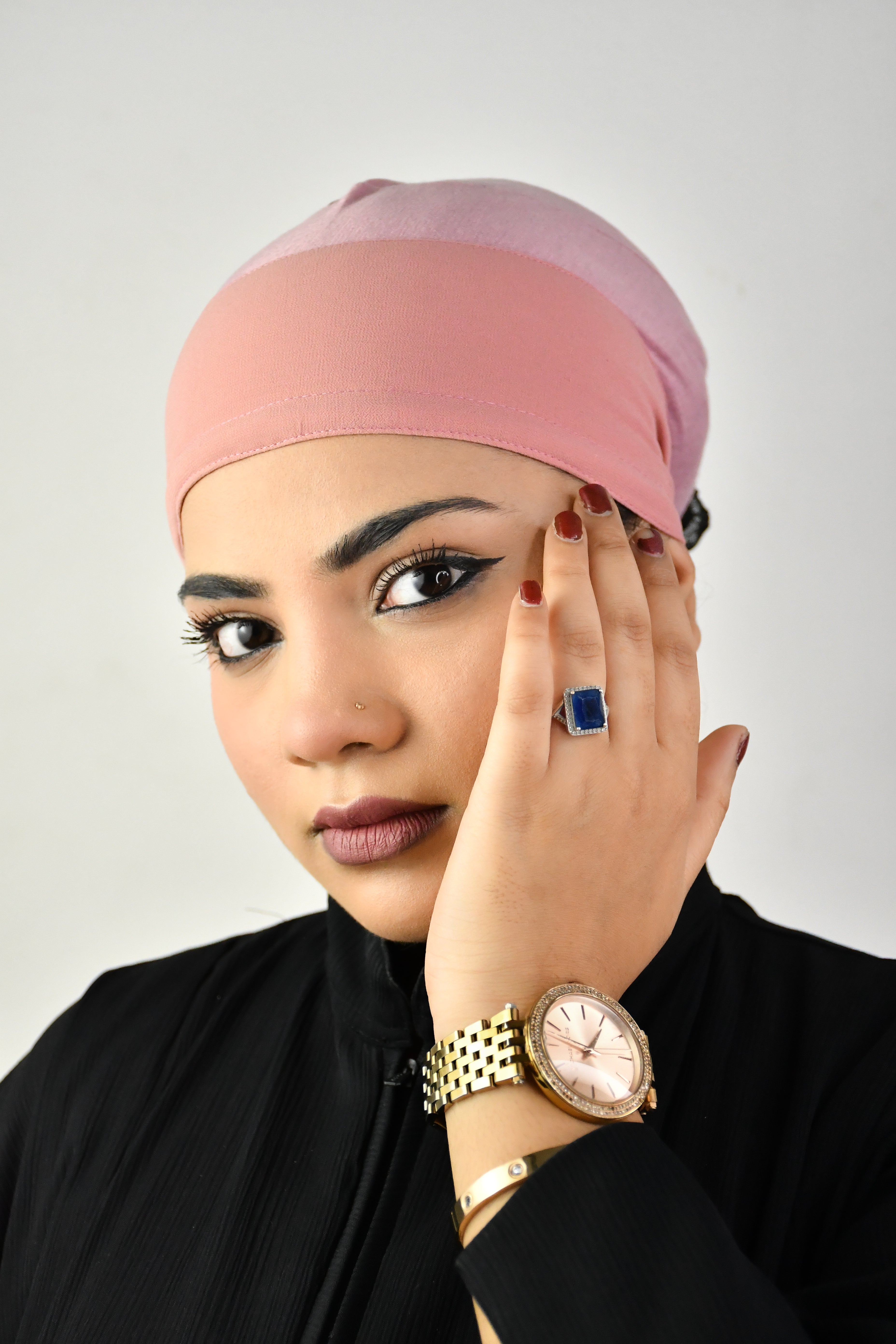 Cotton Bonnet Tie Back Hijab Cap