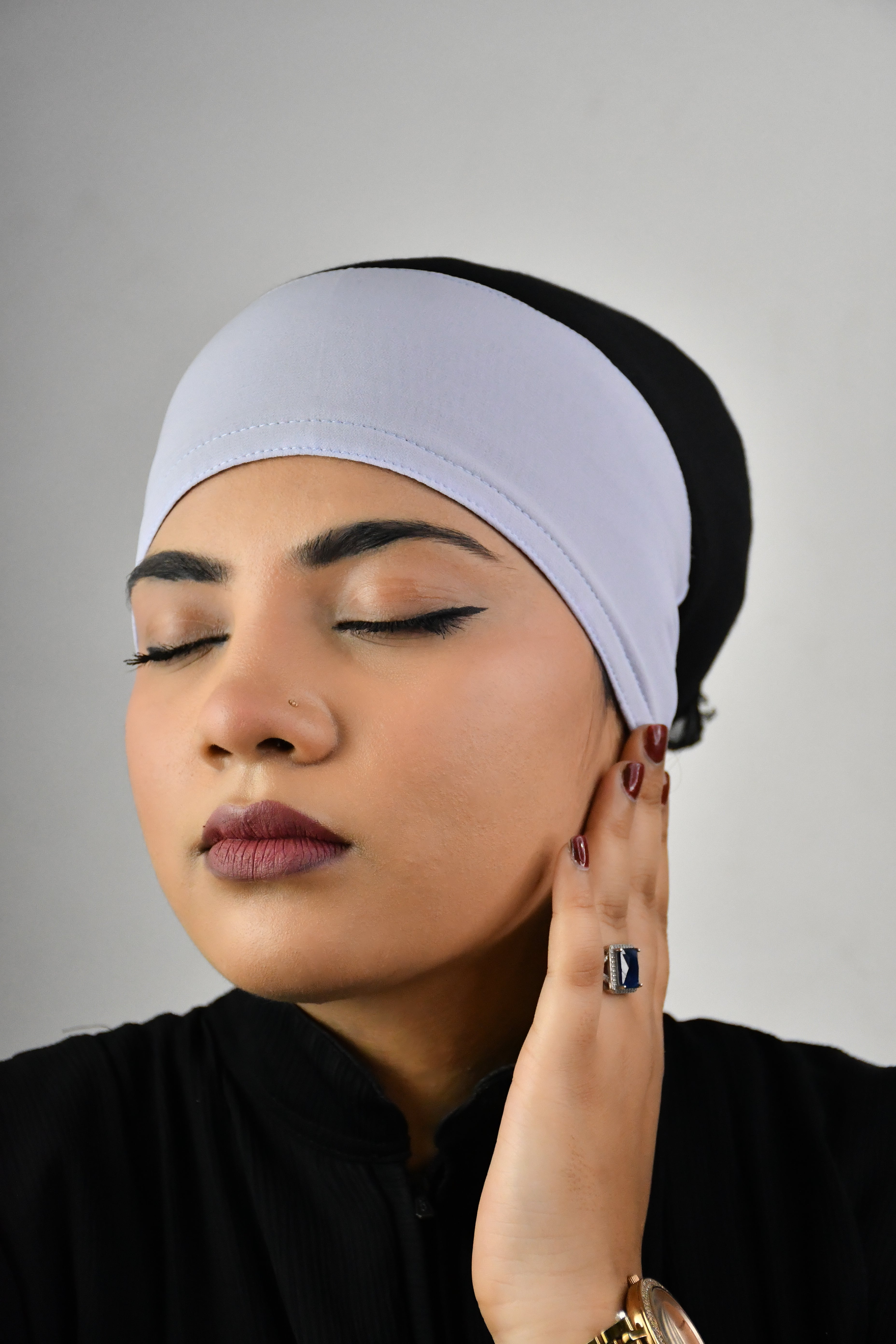 Cotton Bonnet Tie Back Hijab Cap