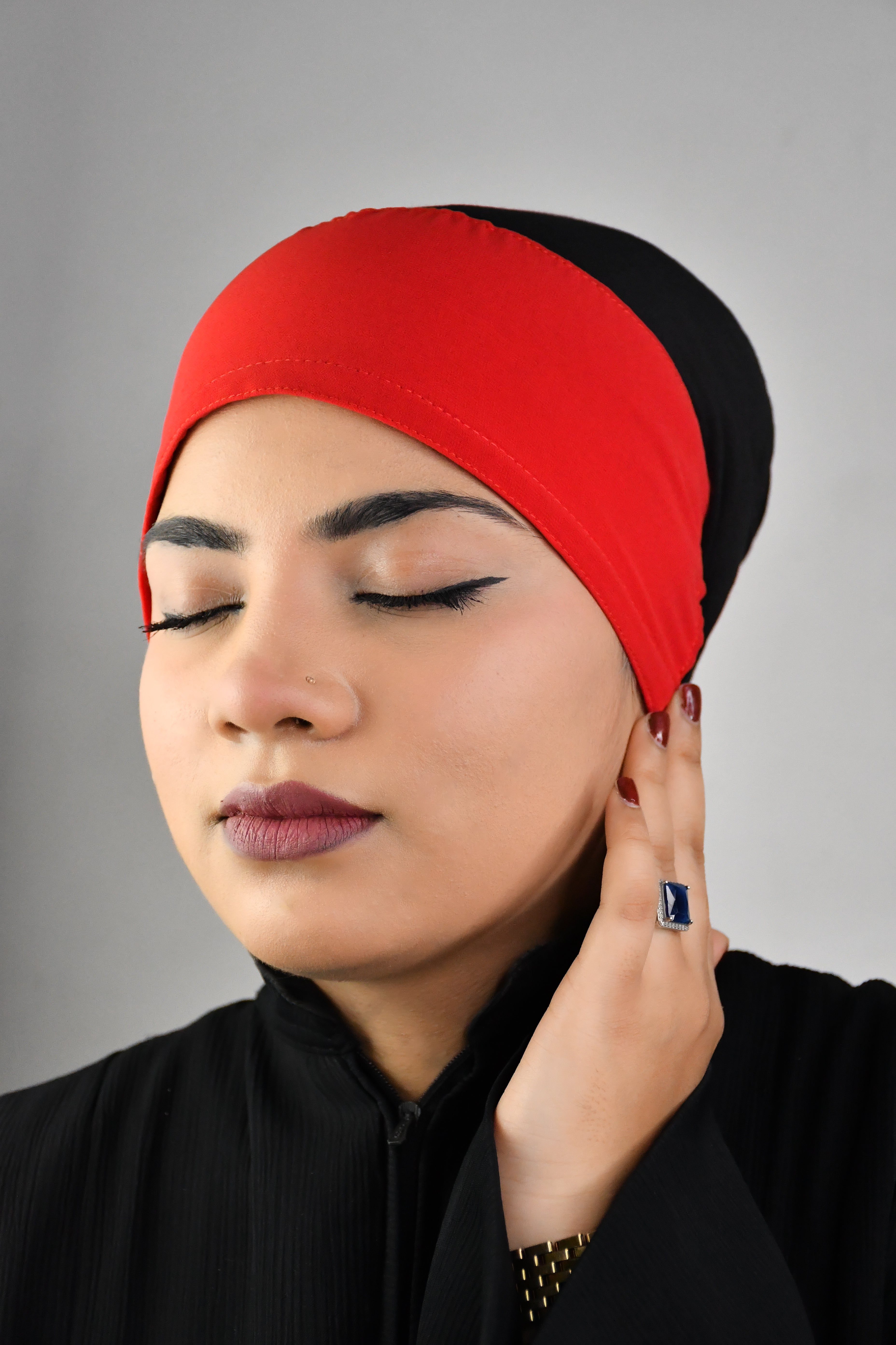 Cotton Bonnet Tie Back Hijab Cap