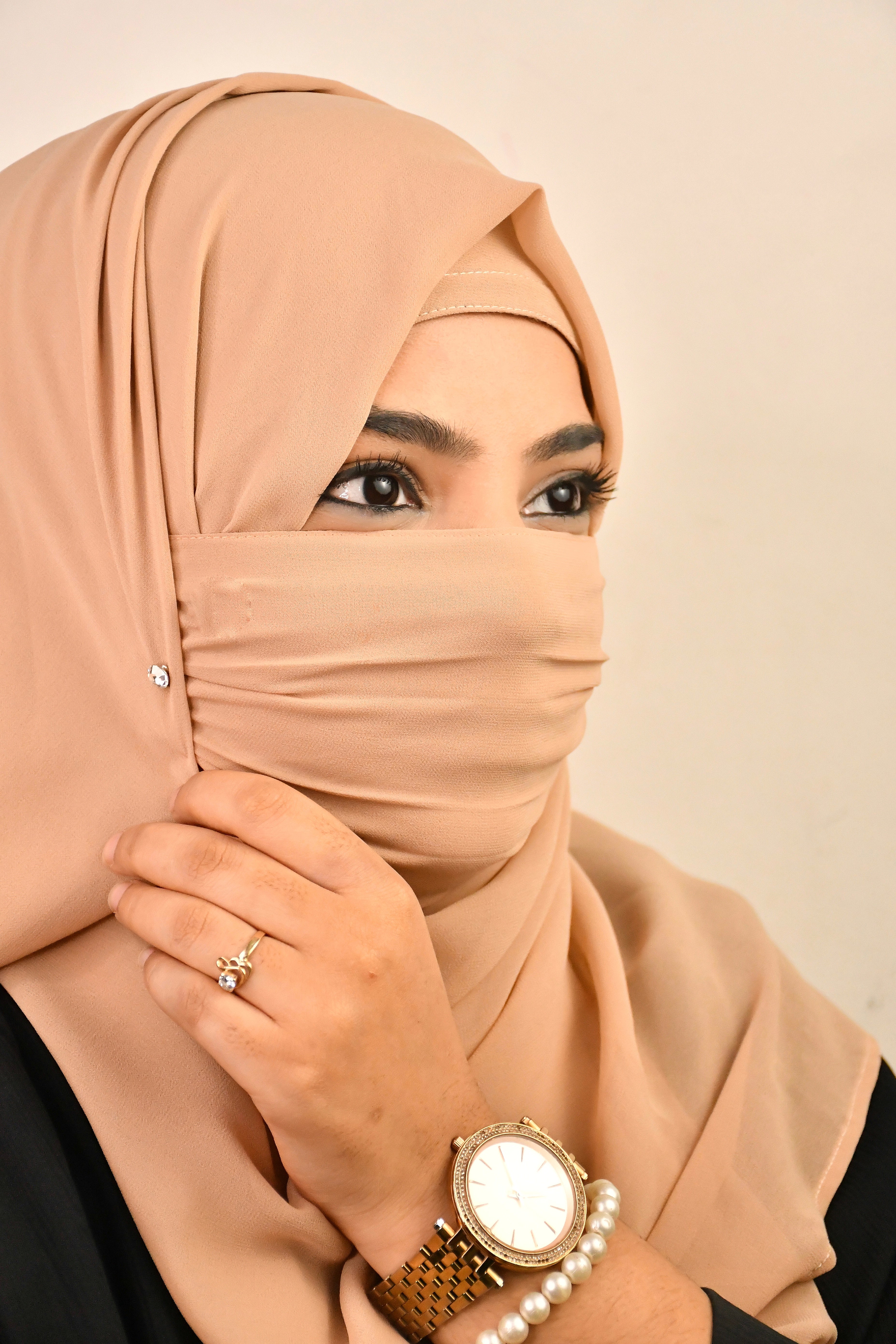 Plain Premium Hijab Friendly Mask