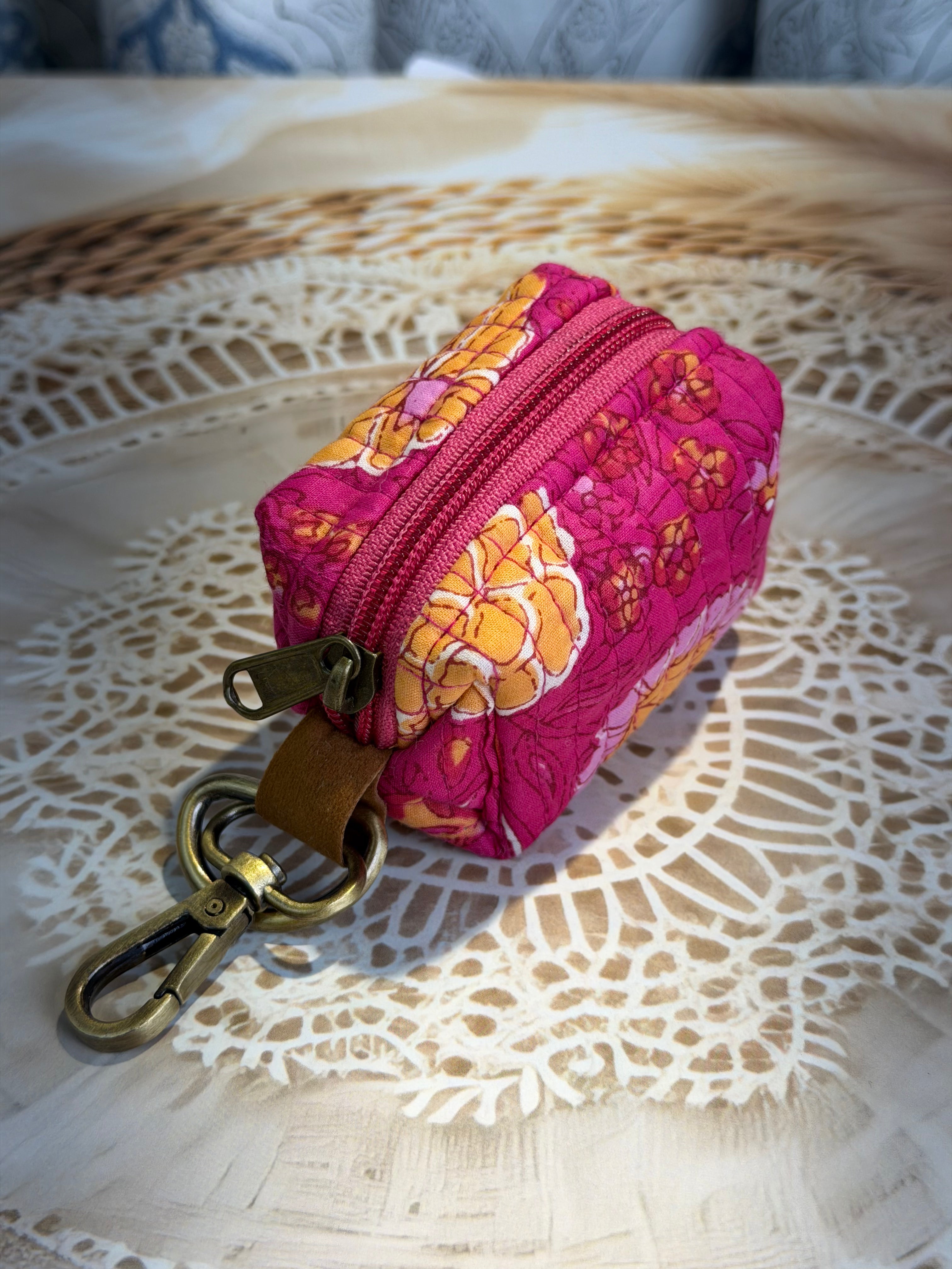 Mini Hijab Accessories Keychain Pouch
