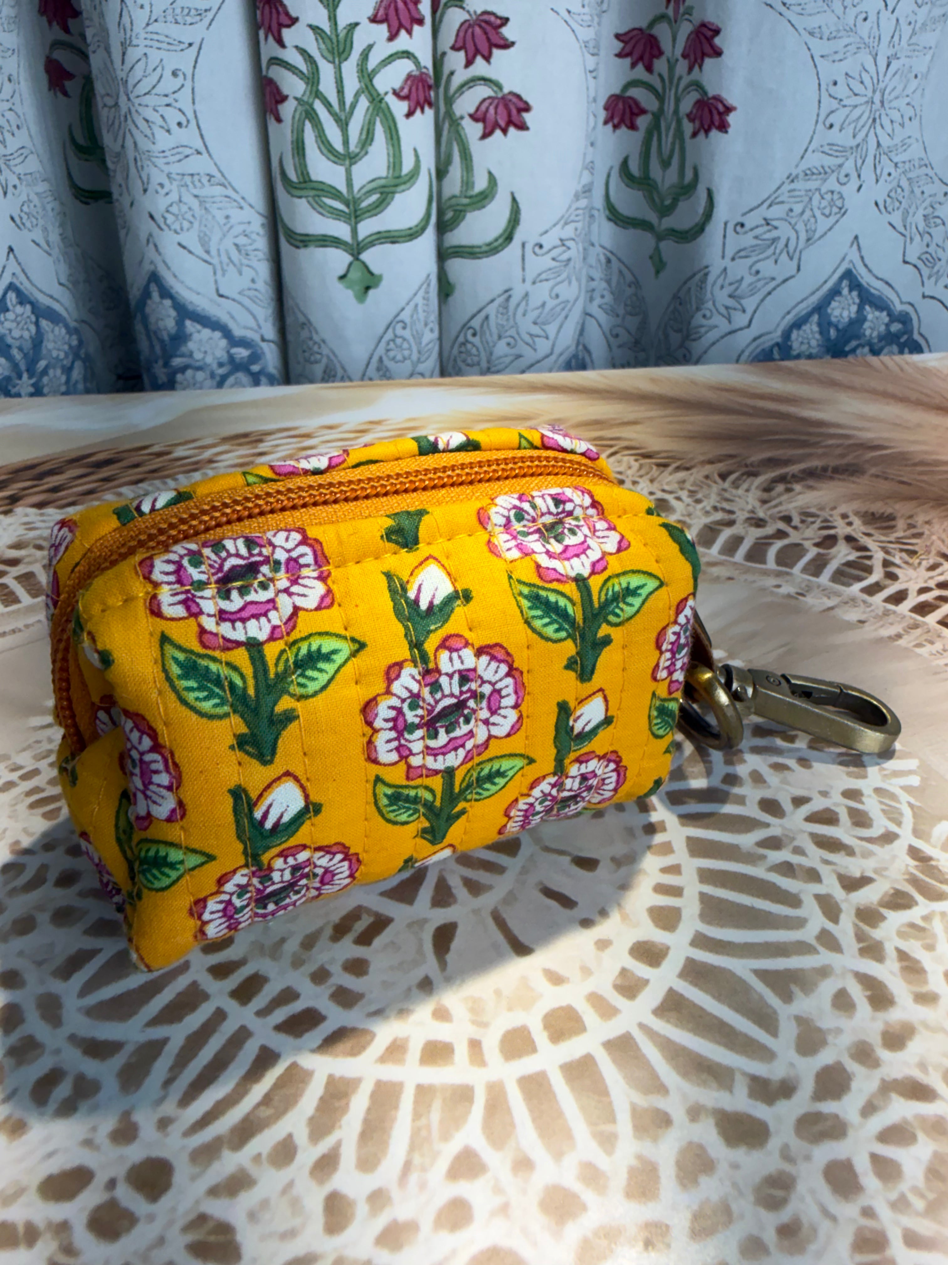 Mini Hijab Accessories Keychain Pouch