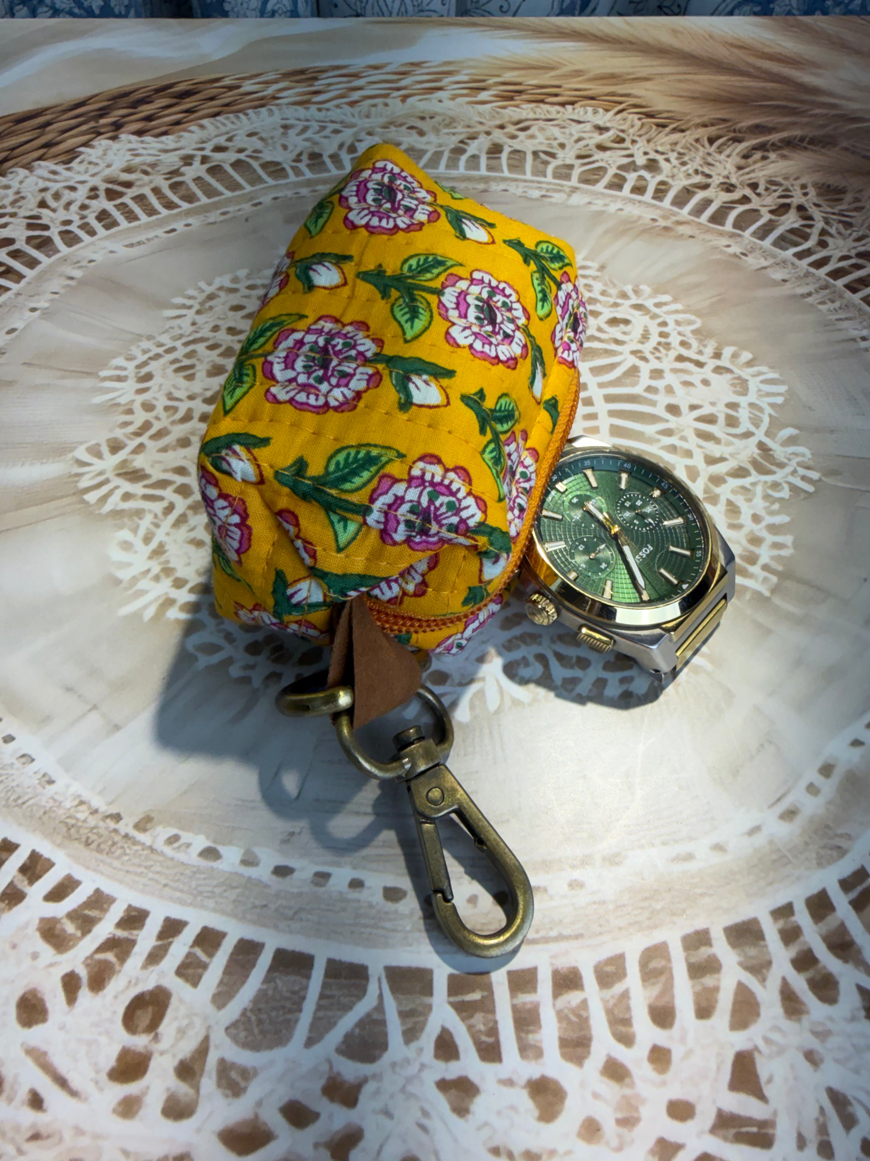 Mini Hijab Accessories Keychain Pouch