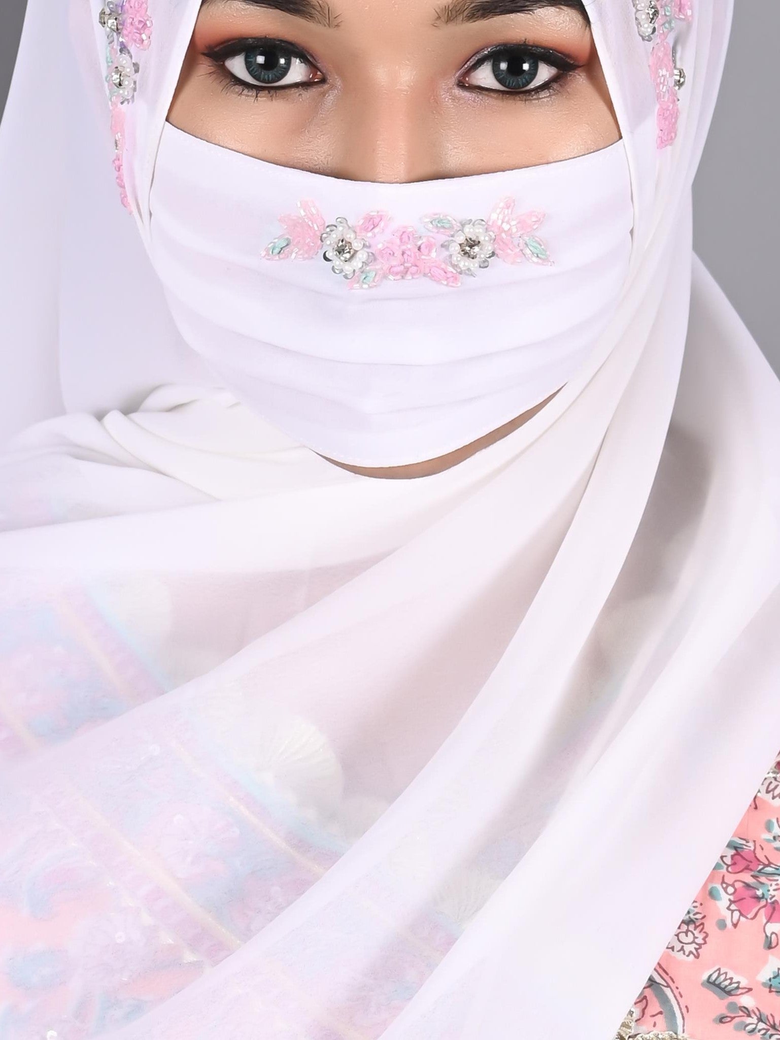 Handwork Premium Hijab Friendly Mask