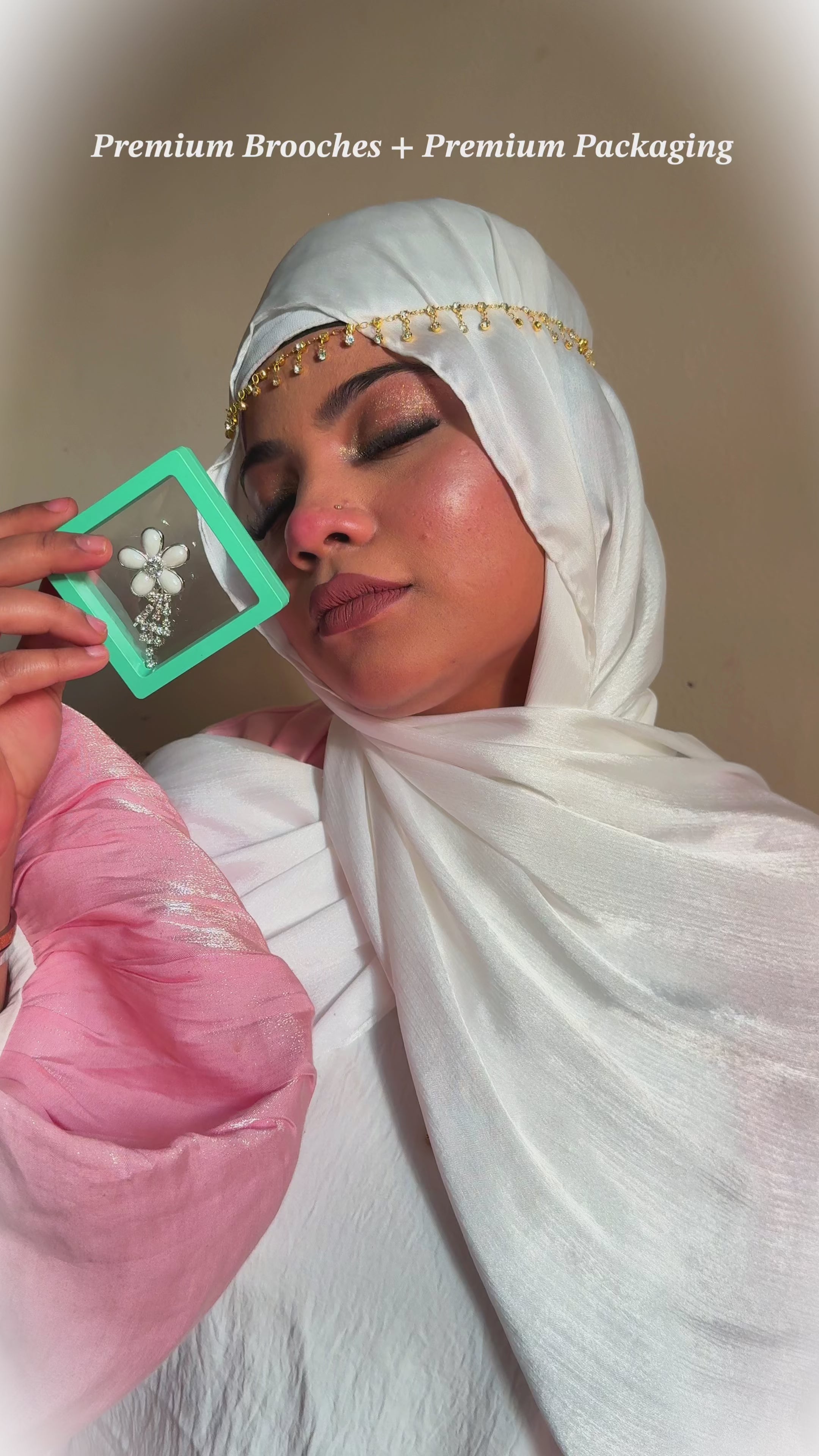 Premium Party Wear Luxury Brooches With Box ( 1 PIECE ) ( RANDOM PICK )