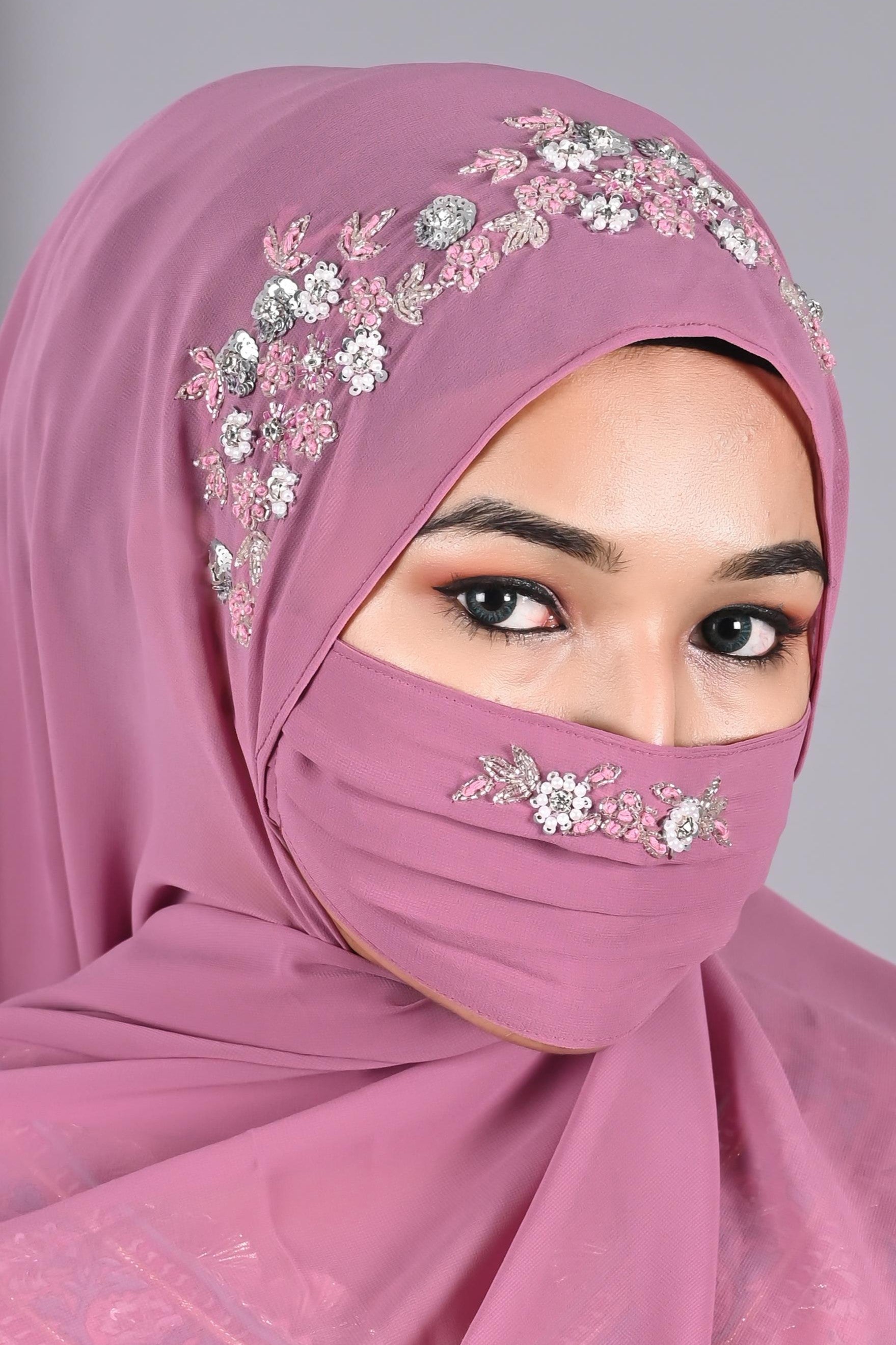 Handwork Premium Hijab Friendly Mask