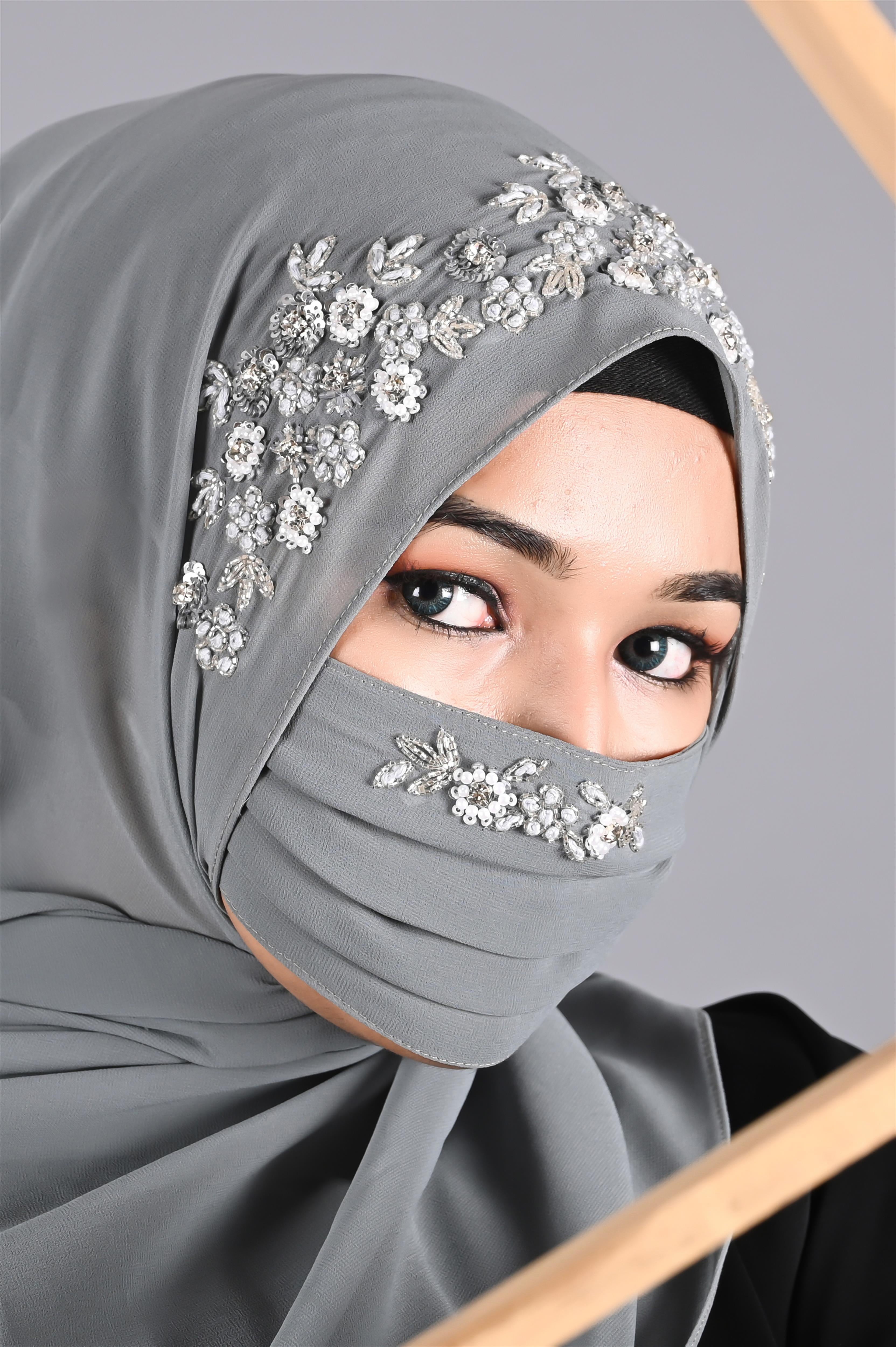 Handwork Premium Hijab Friendly Mask