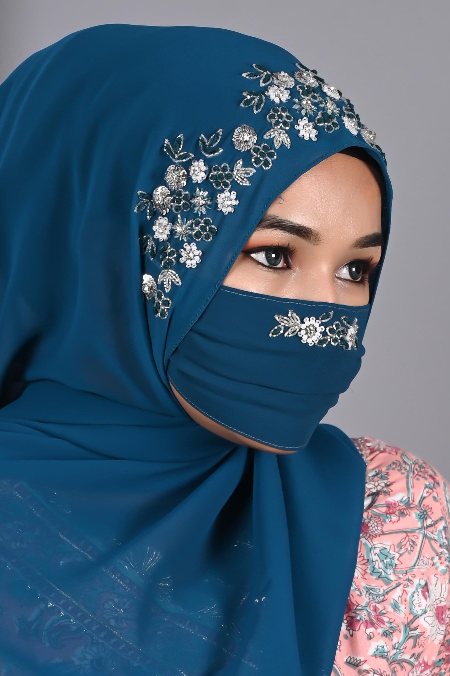 Handwork Premium Hijab Friendly Mask