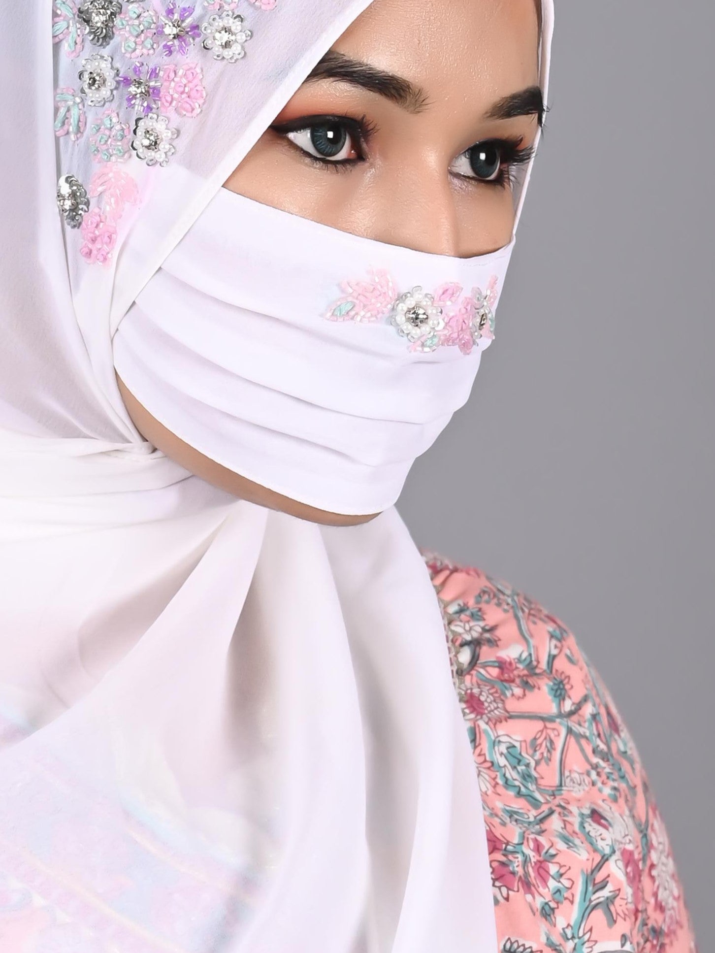 Handwork Premium Hijab Friendly Mask