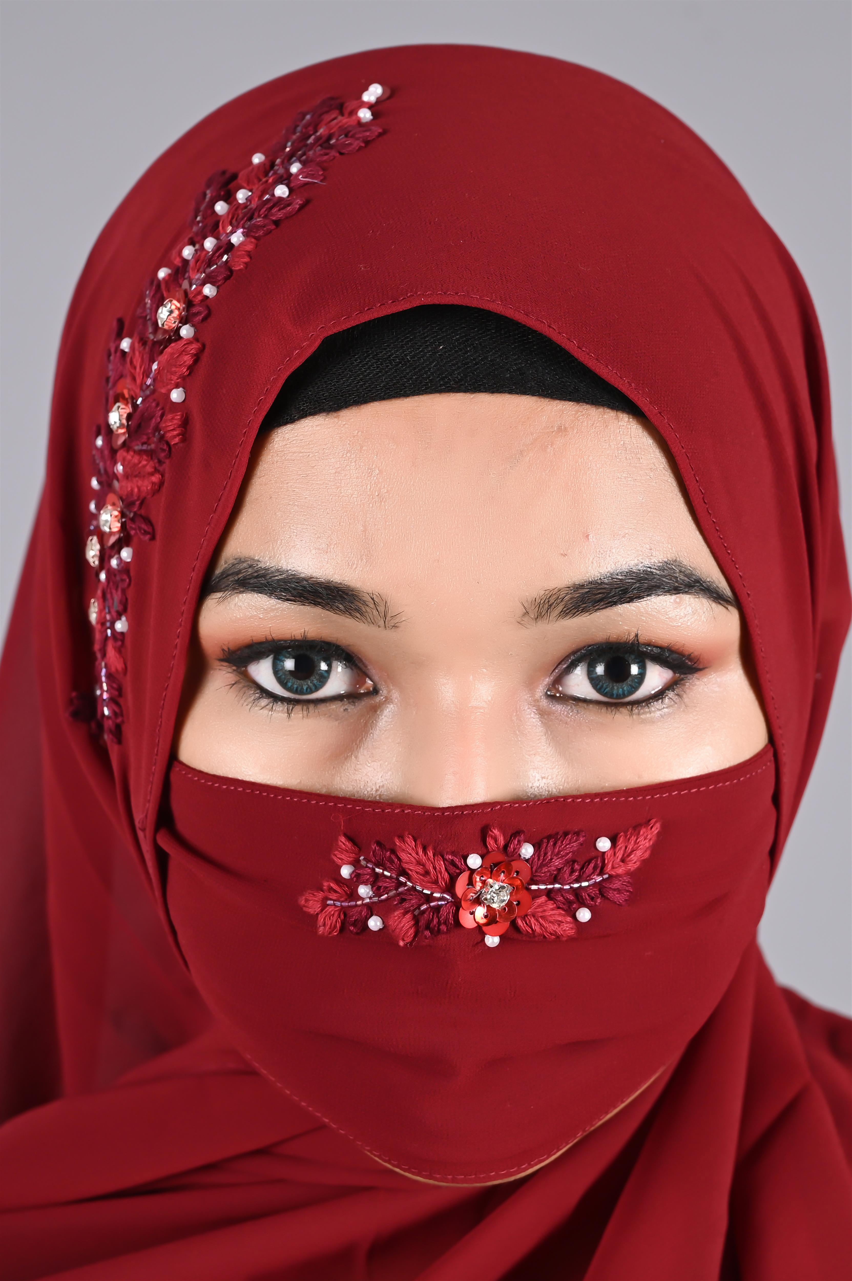 Handwork Premium Hijab Friendly Mask