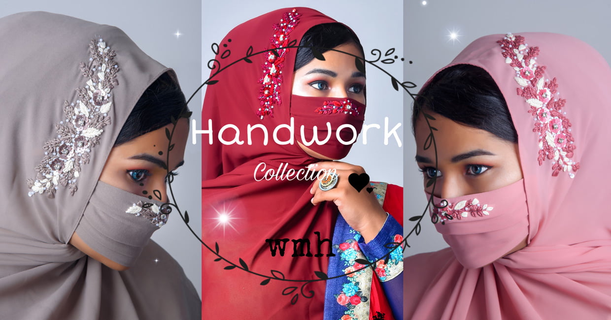 Handwork Luxury Hijabs - WRAP MY HIJAB